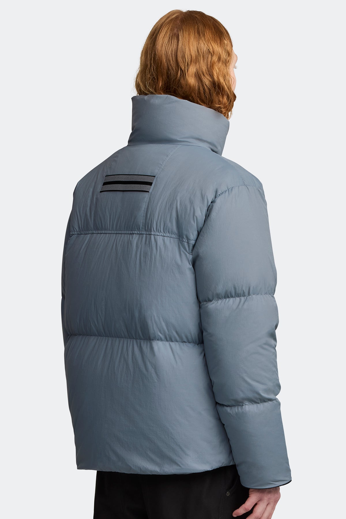 Lawrence Puffer Jacket Black Disc - Light Ozone Blue 1755 - on_back_01
