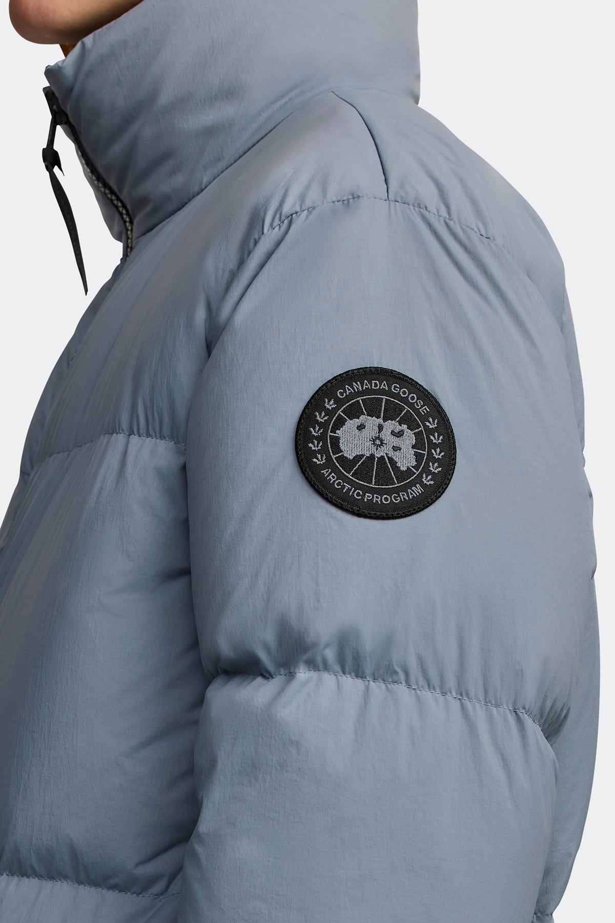 Lawrence Puffer Jacket Black Disc - Light Ozone Blue 1755 - on_detail_01