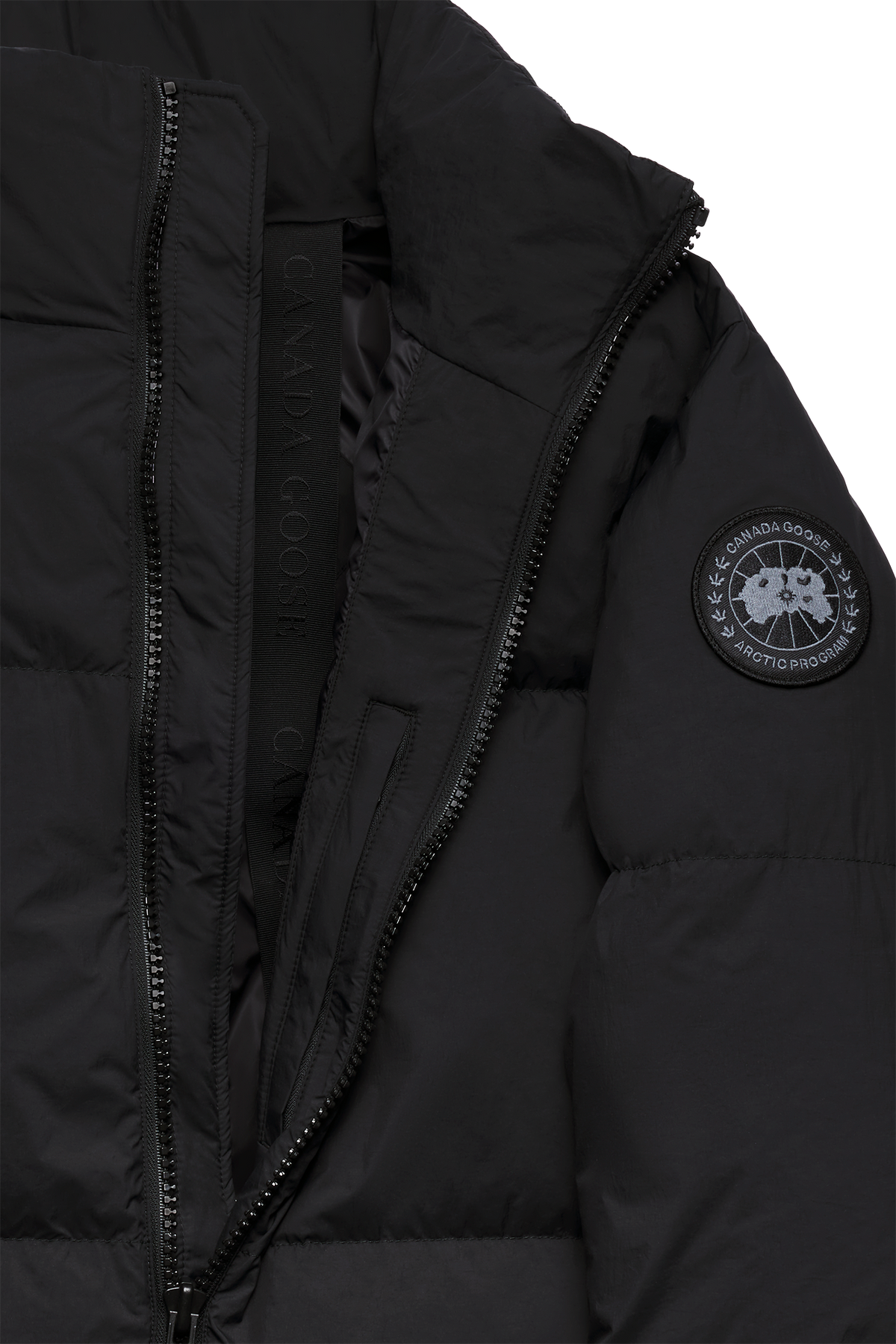 Lawrence Puffer Jacket Black Disc - Black 61 - off_detail_01