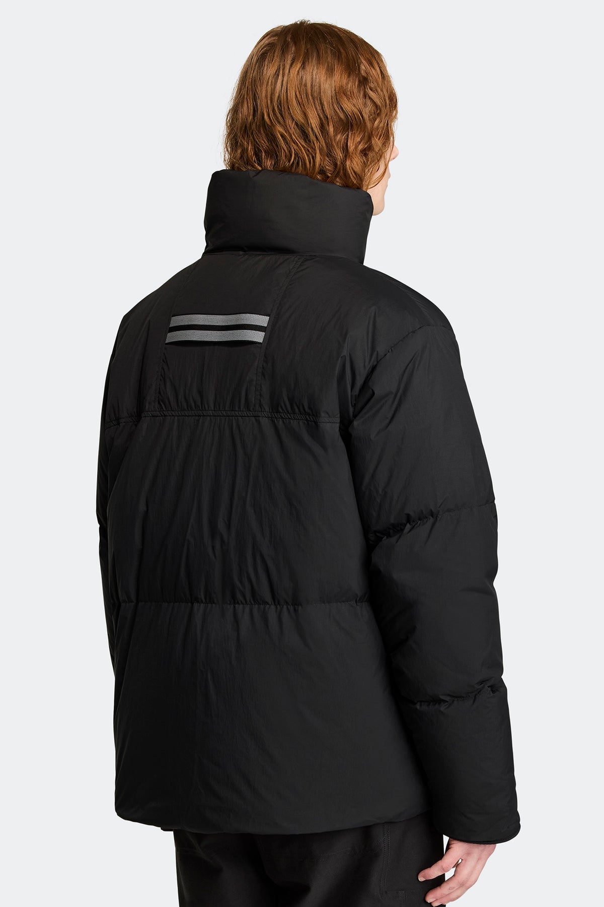 Lawrence Puffer Jacket Black Disc - Black 61 - on_back_01