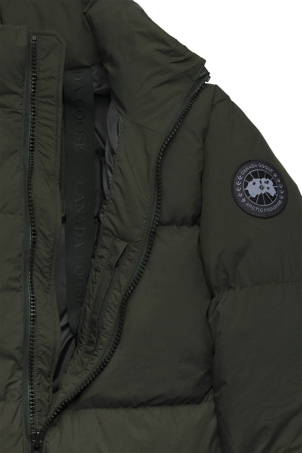 Lawrence Puffer Jacket Black Disc - Volcano 782 - off_detail_01
