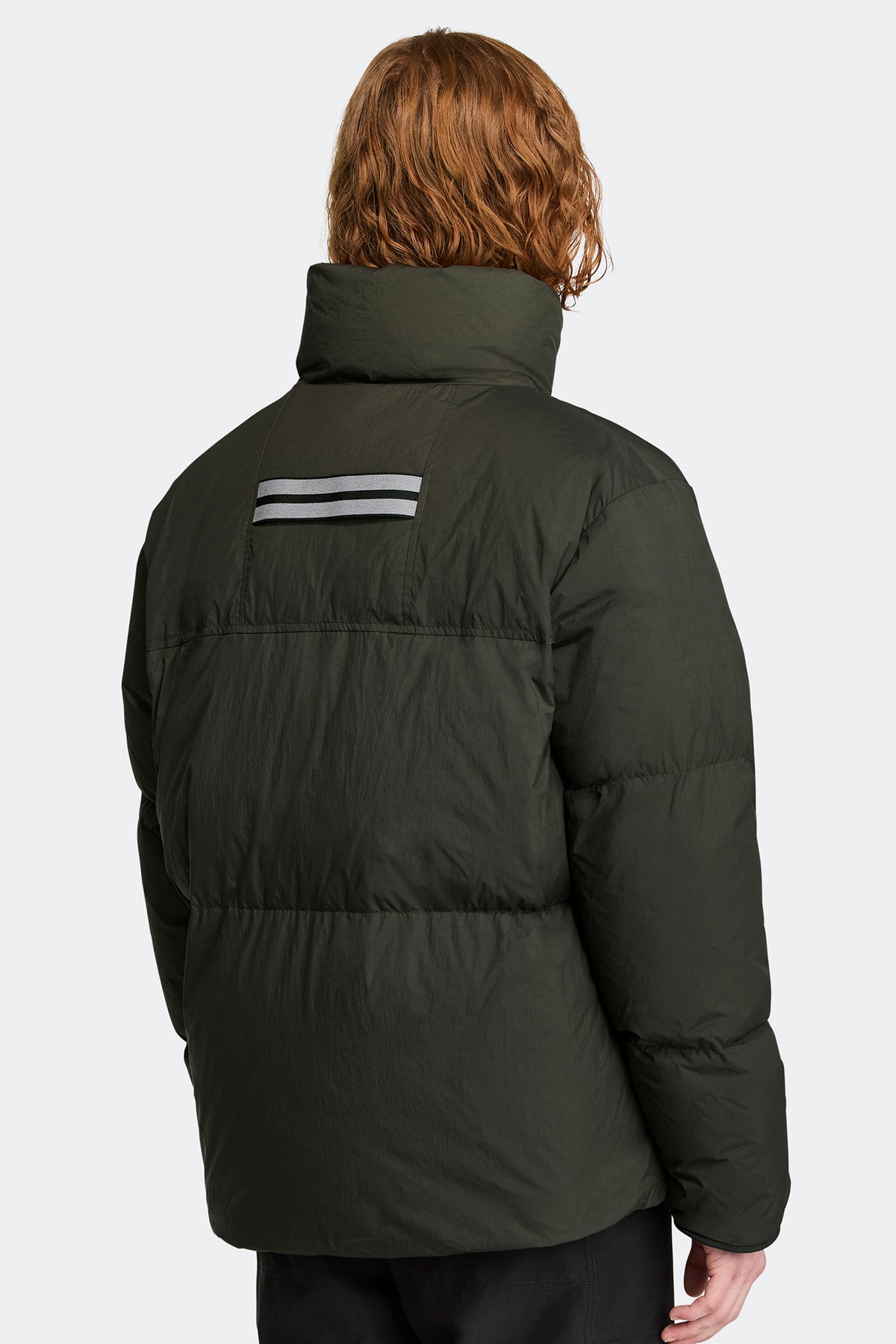 Lawrence Puffer Jacket Black Disc - Volcano 782 - on_back_01