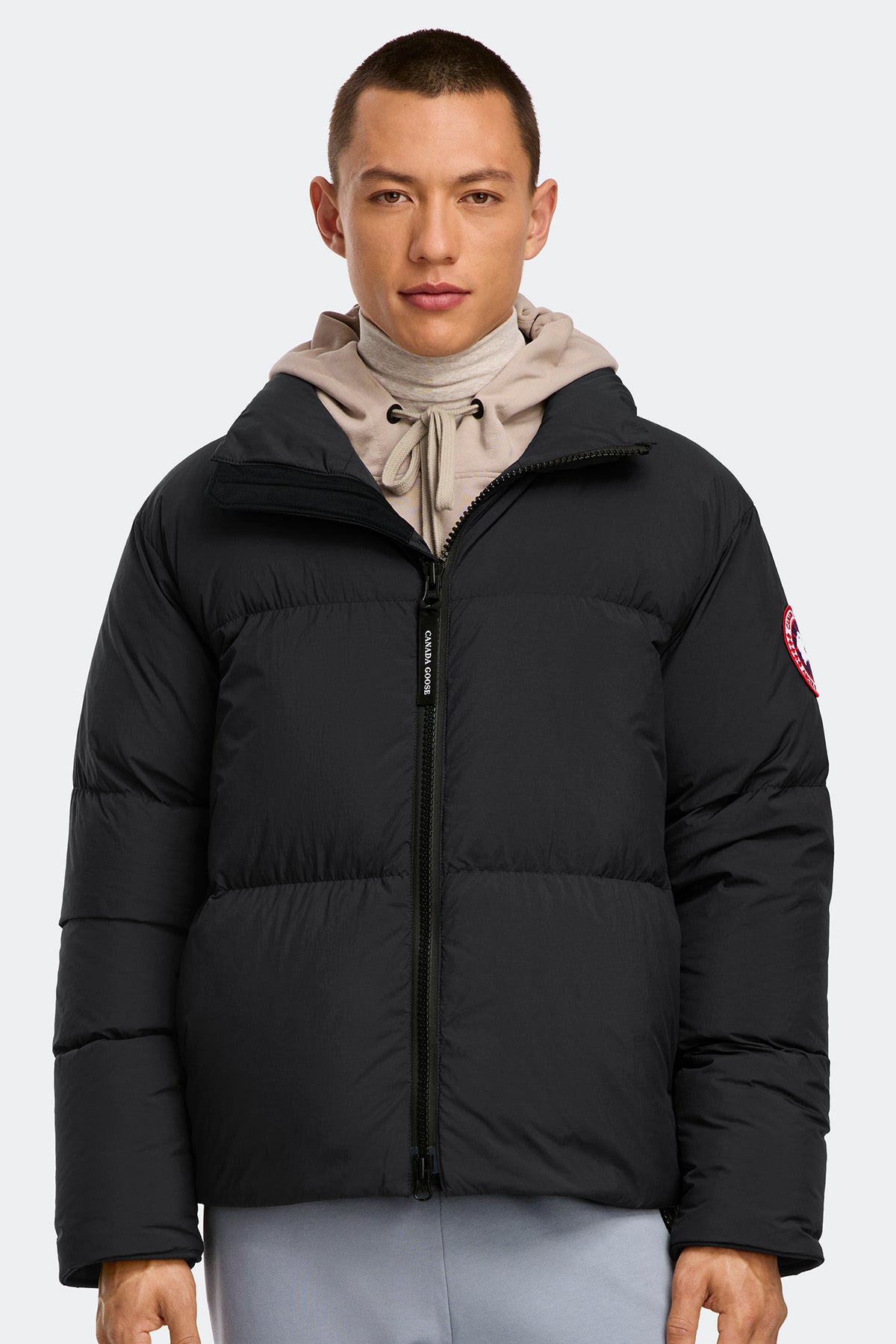 Lawrence Puffer Jacket - Black 61 - on_front_closed_01