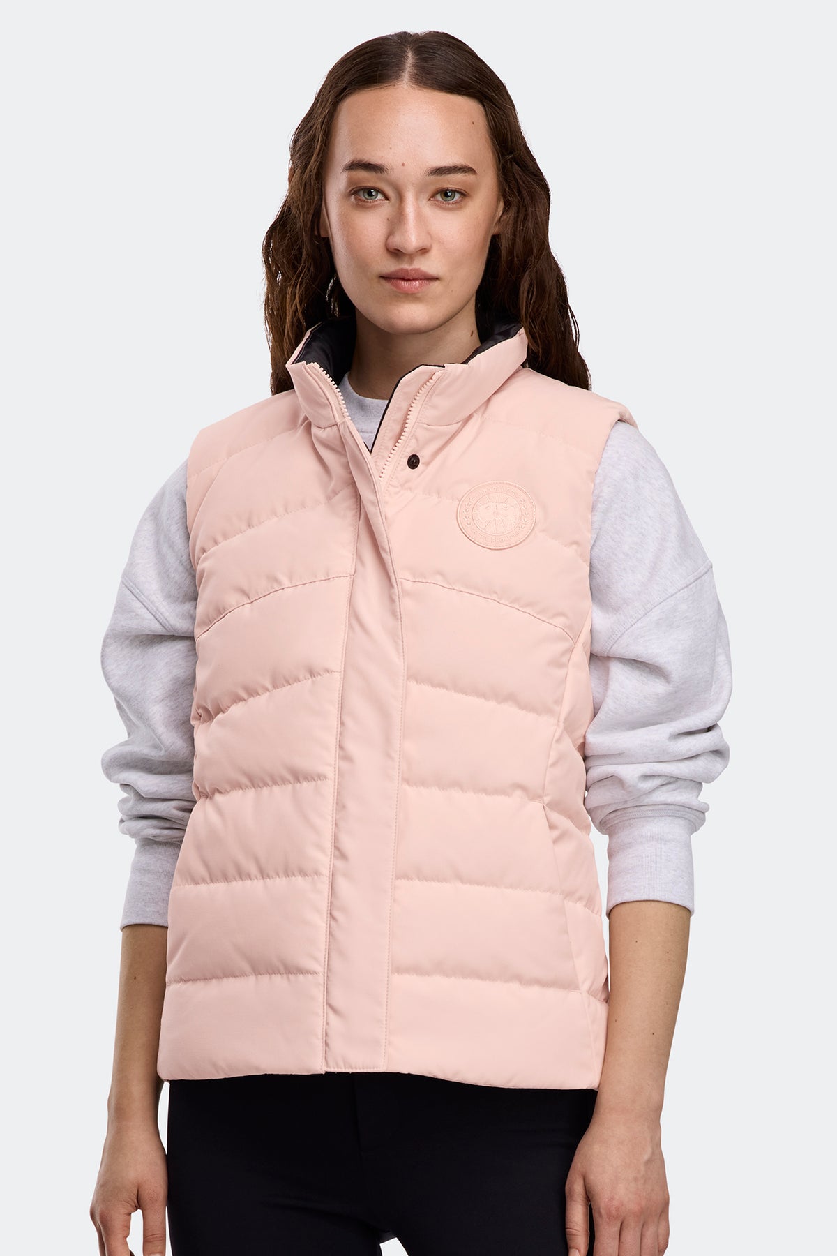 Freestyle Vest Tonal Disc - Vintage Rose 9392 - on_front_closed_01