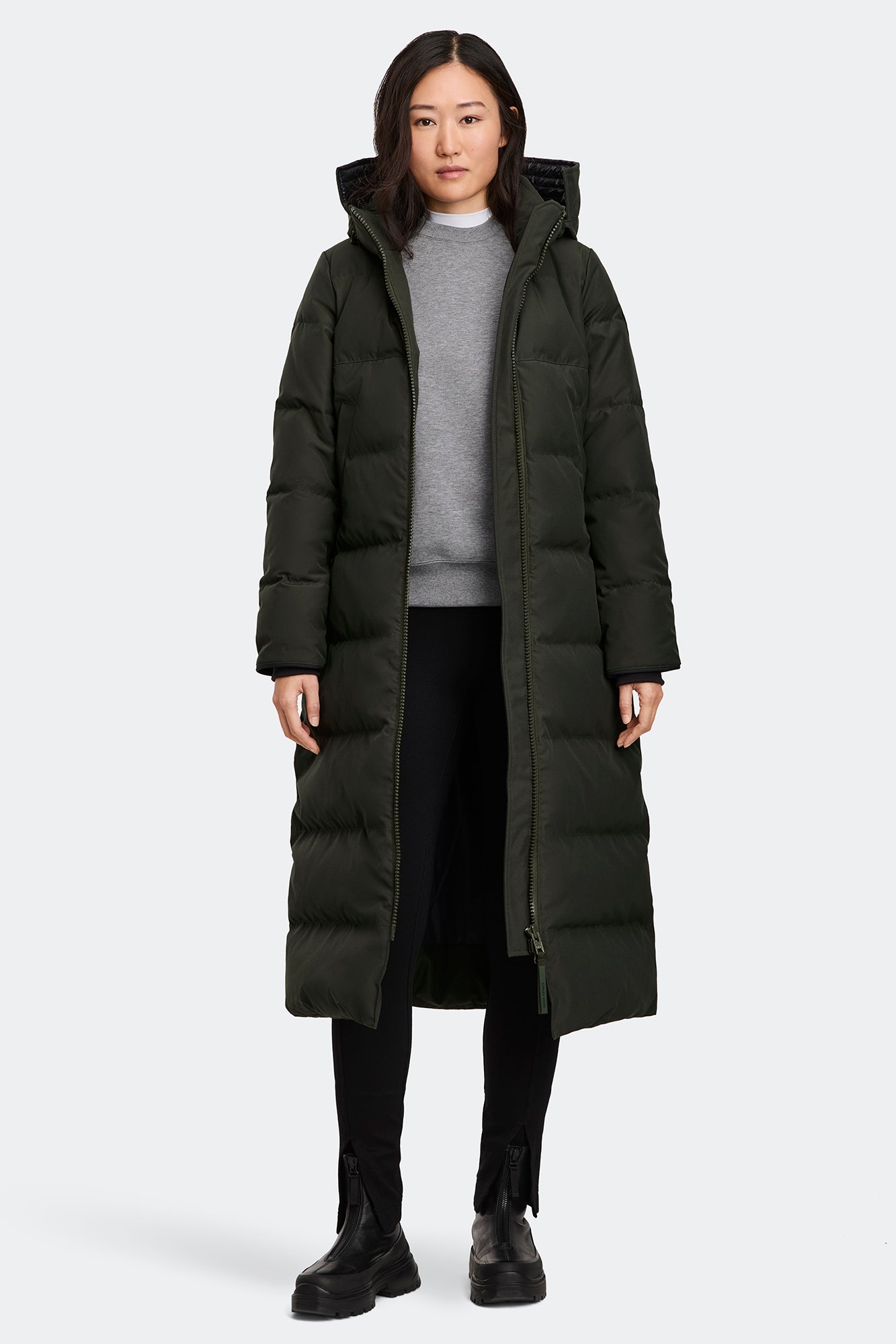 【美品】marka/マーカ OXFORD DECK PARKA コート M ボア Mystique Parka Tonal Disc | Canada Goose