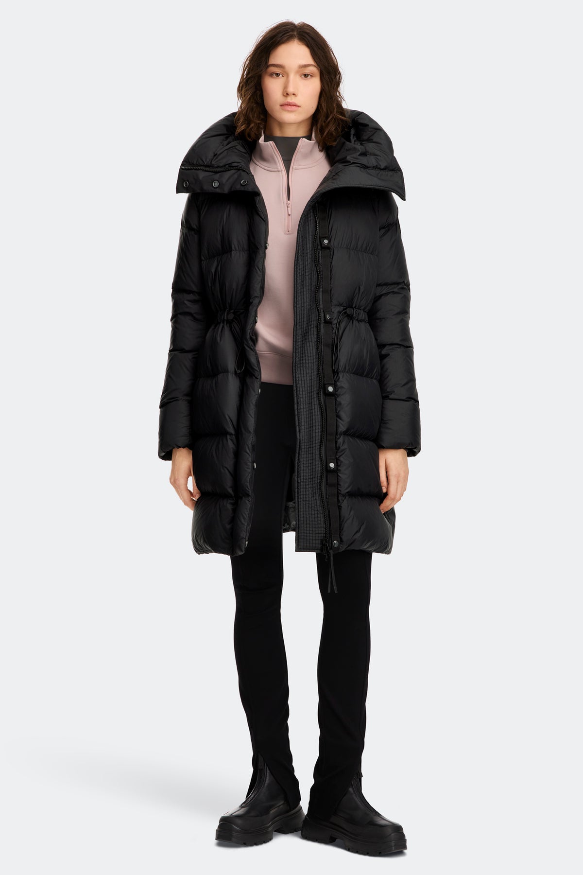 Montgomery Coat - Black 9061 - on_full_body_01