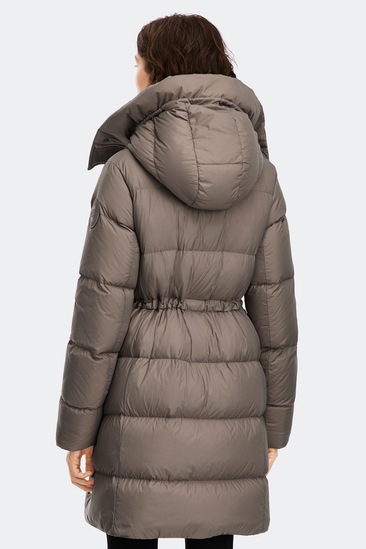 Montgomery Coat - Taupe Grey 9394 - on_back_02