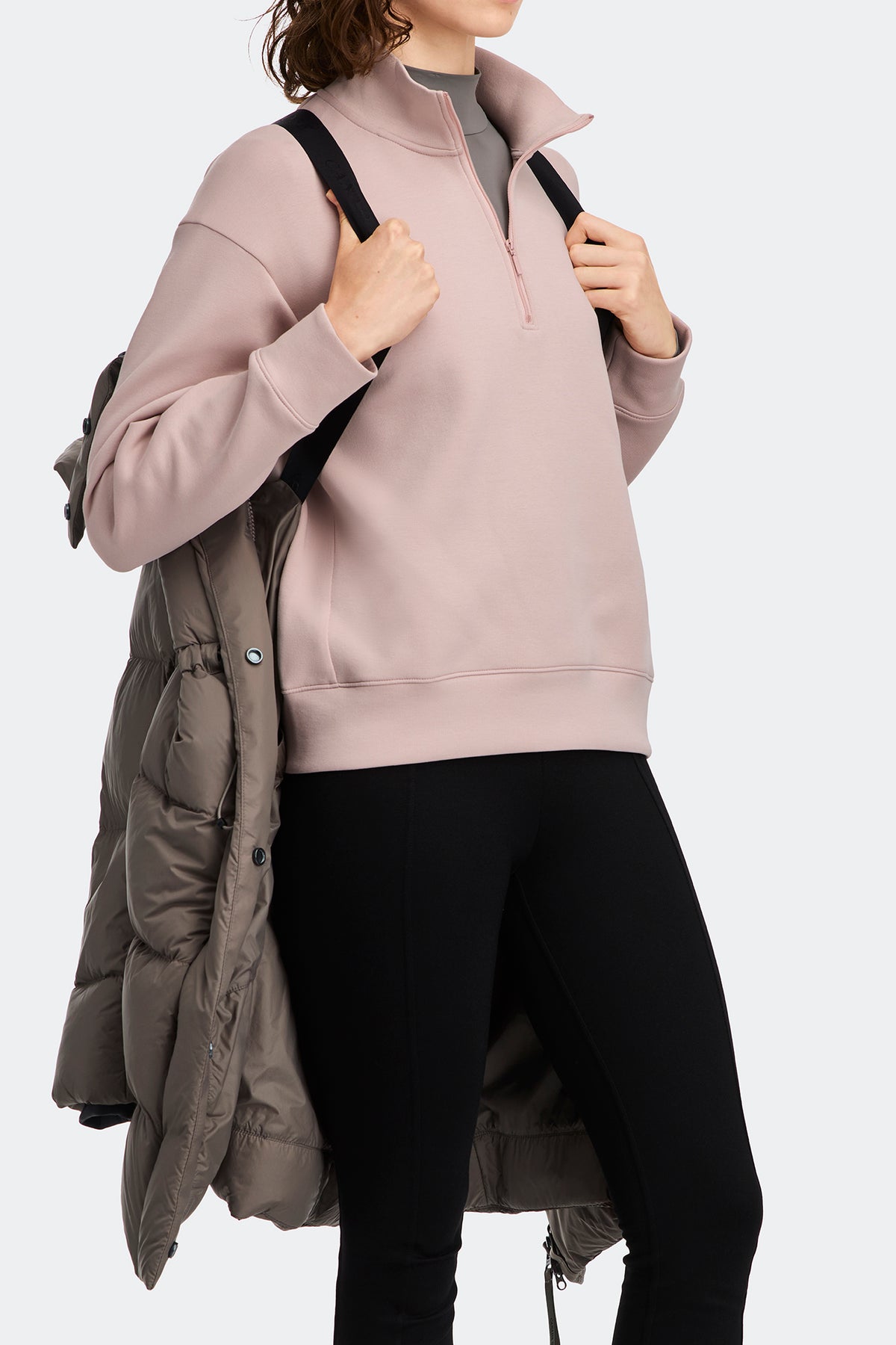 Montgomery Coat - Taupe Grey 9394 - on_detail_01