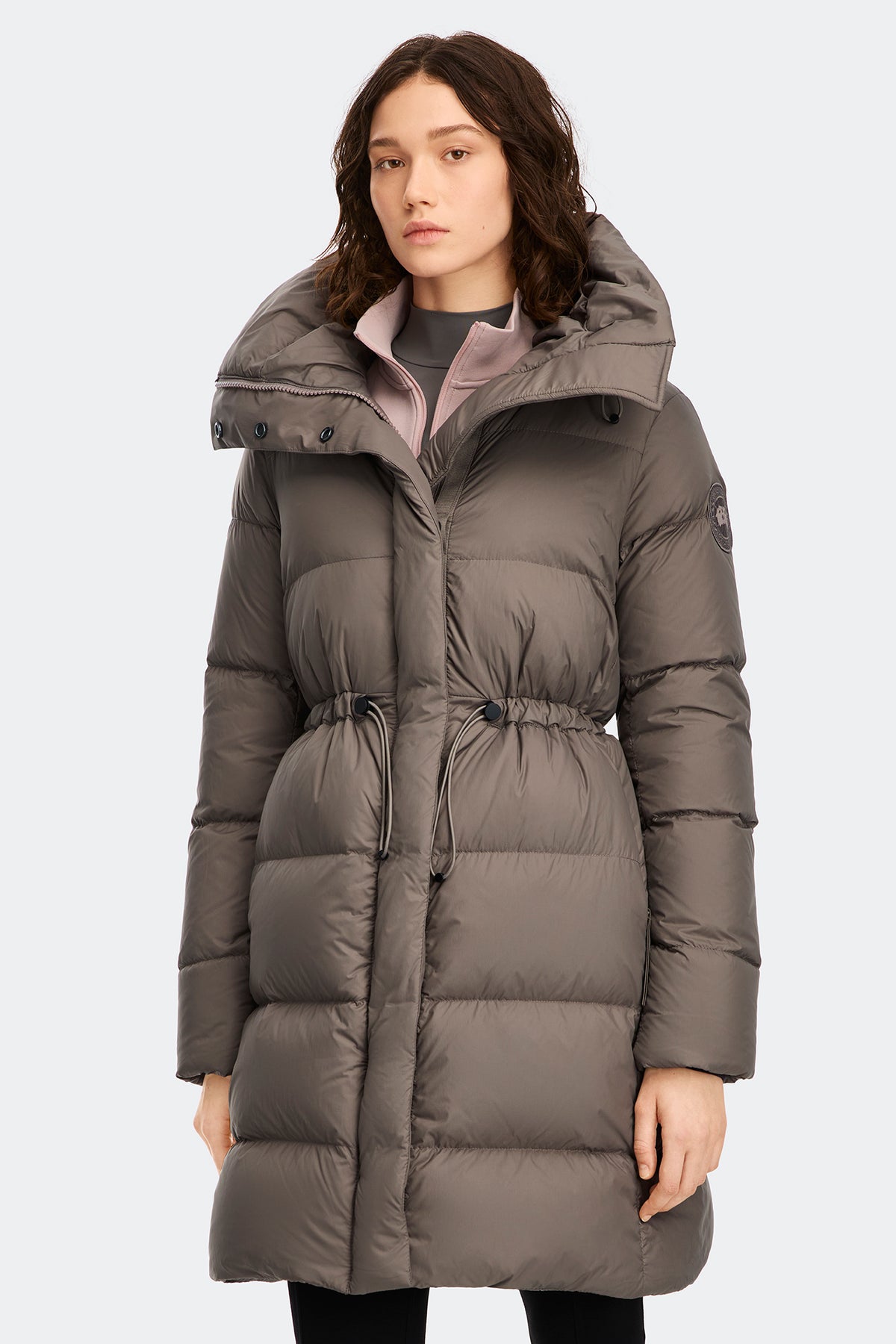 Montgomery Coat - Taupe Grey 9394 - on_front_closed_01