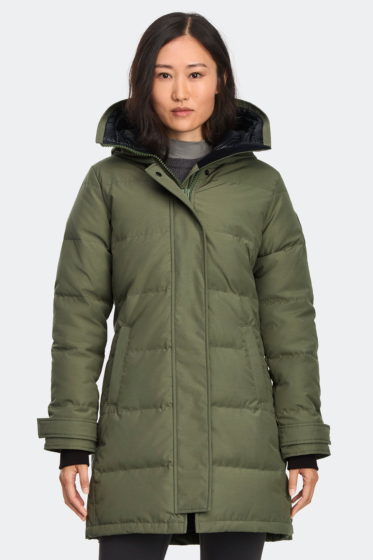 Shelburne Parka Tonal Disc - Vireo Green 9126 - on_front_closed_01