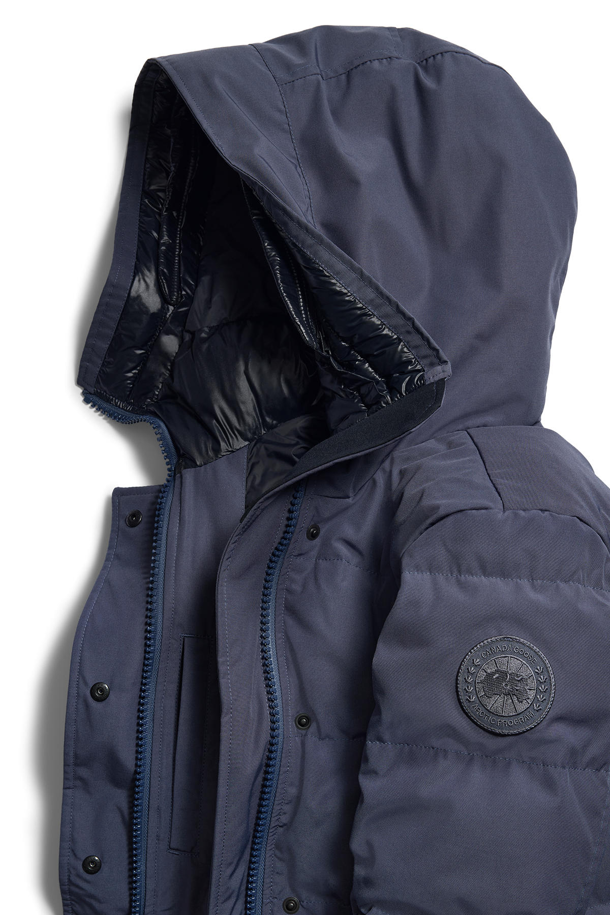 Shelburne Parka Tonal Disc - Dusk Blue 9128 - off_detail_01