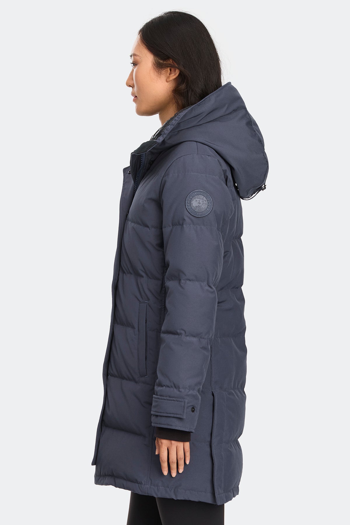 Shelburne Parka Tonal Disc - Dusk Blue 9128 - on_side_01