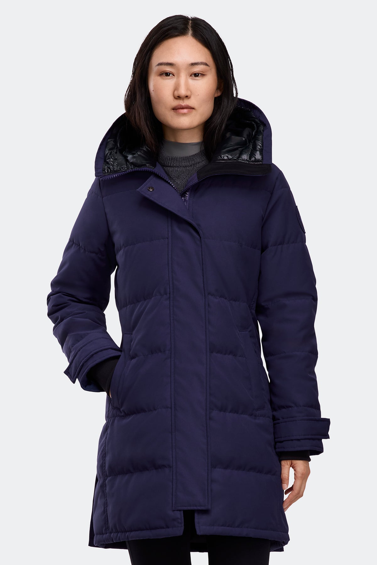 Shelburne Parka Tonal Disc - Future Dusk 9391 - on_front_closed_01