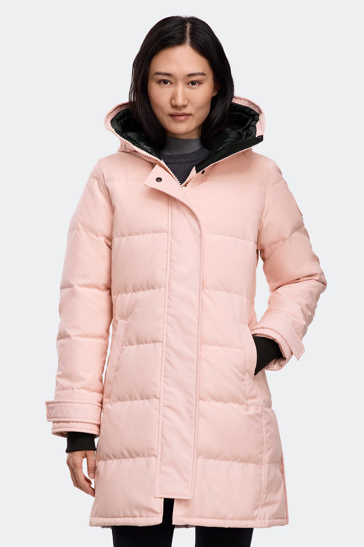 Shelburne Parka Tonal Disc - Vintage Rose 9392 - on_front_closed_01