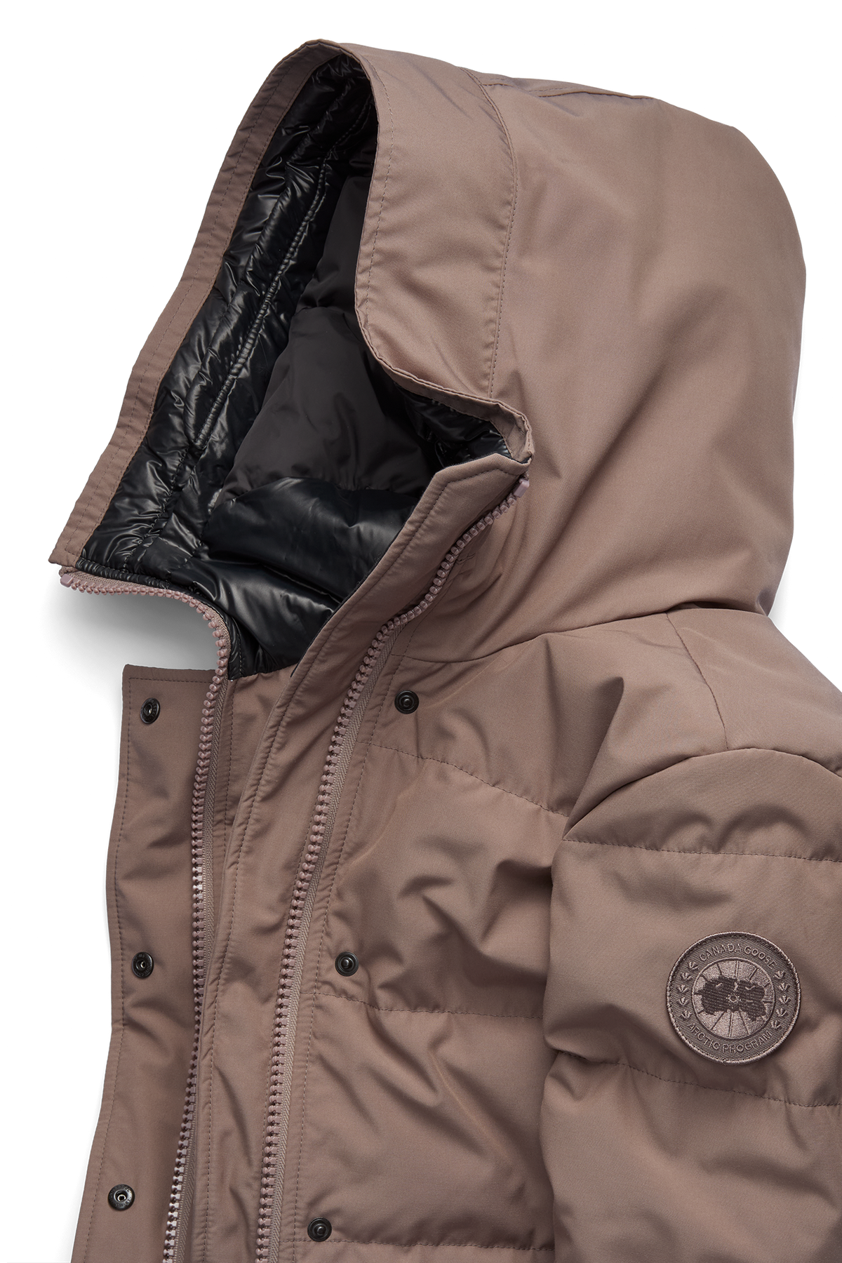 Shelburne Parka Tonal Disc - Taupe Grey 9394 - off_detail_01