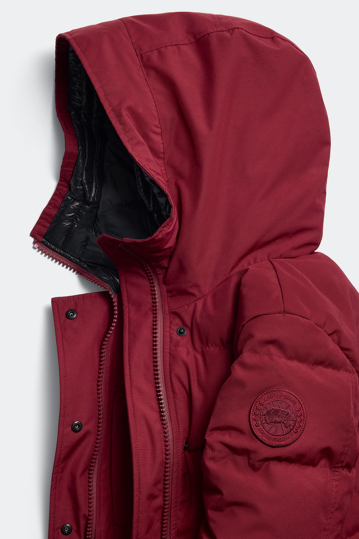 Shelburne Parka Tonal Disc - Burnt Vermillion 9601 - off_detail_01