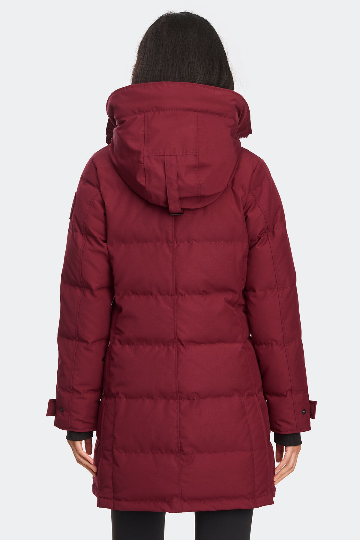 Shelburne Parka Tonal Disc - Burnt Vermillion 9601 - on_back_01