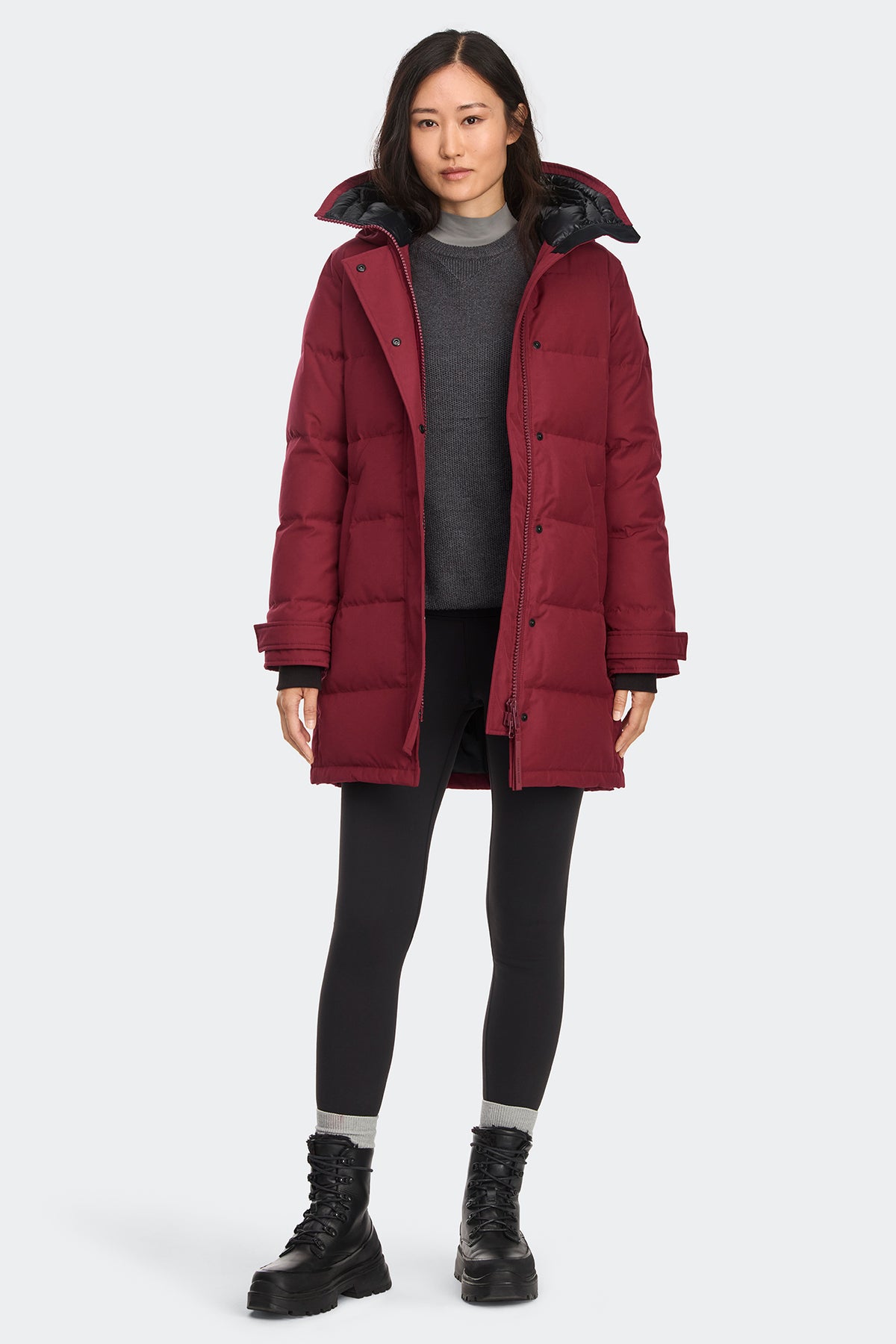Shelburne Parka Tonal Disc - Burnt Vermillion 9601 - on_full_body_01