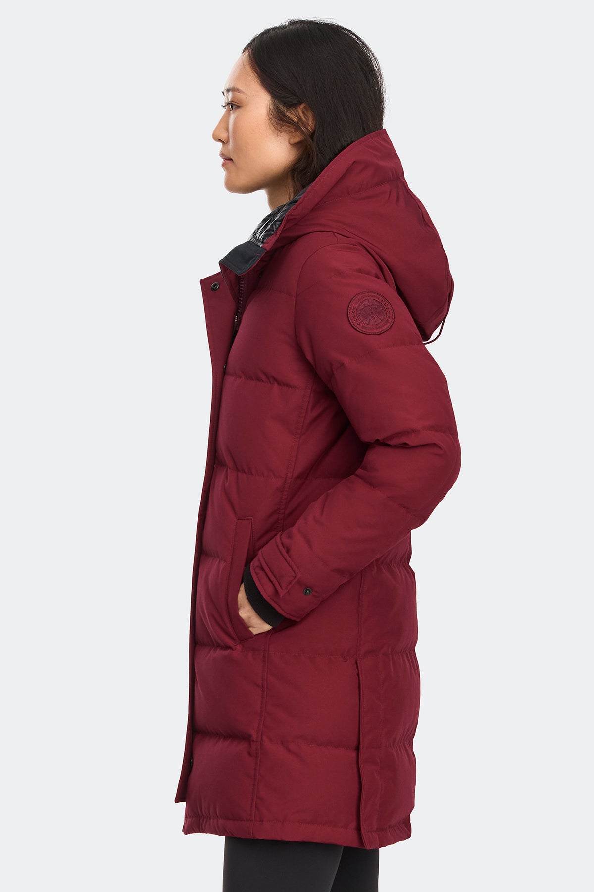 Shelburne Parka Tonal Disc - Burnt Vermillion 9601 - on_side_01