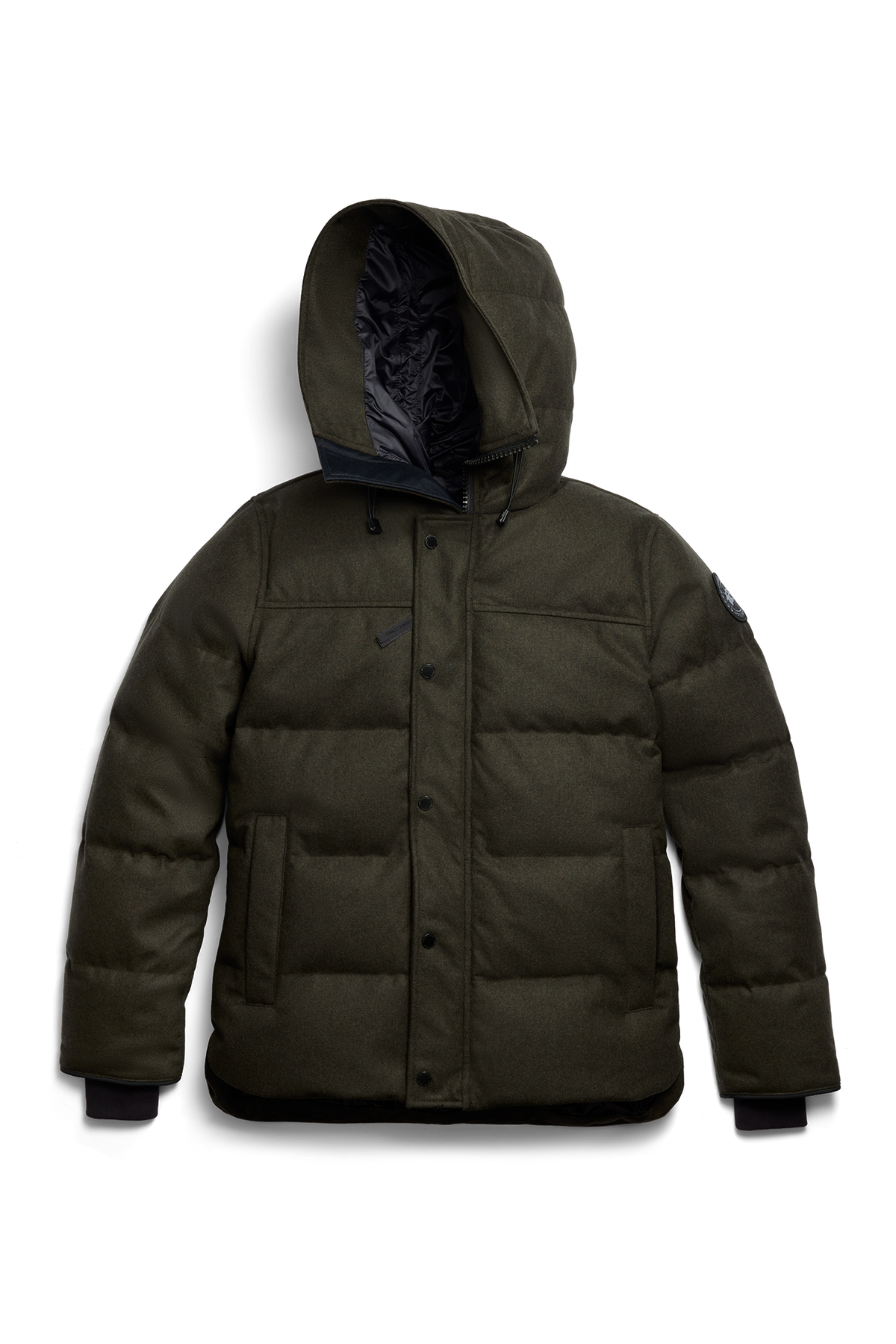 MacMillan Wool Parka - Military Green Melange 1162 - off_flat_lay_01