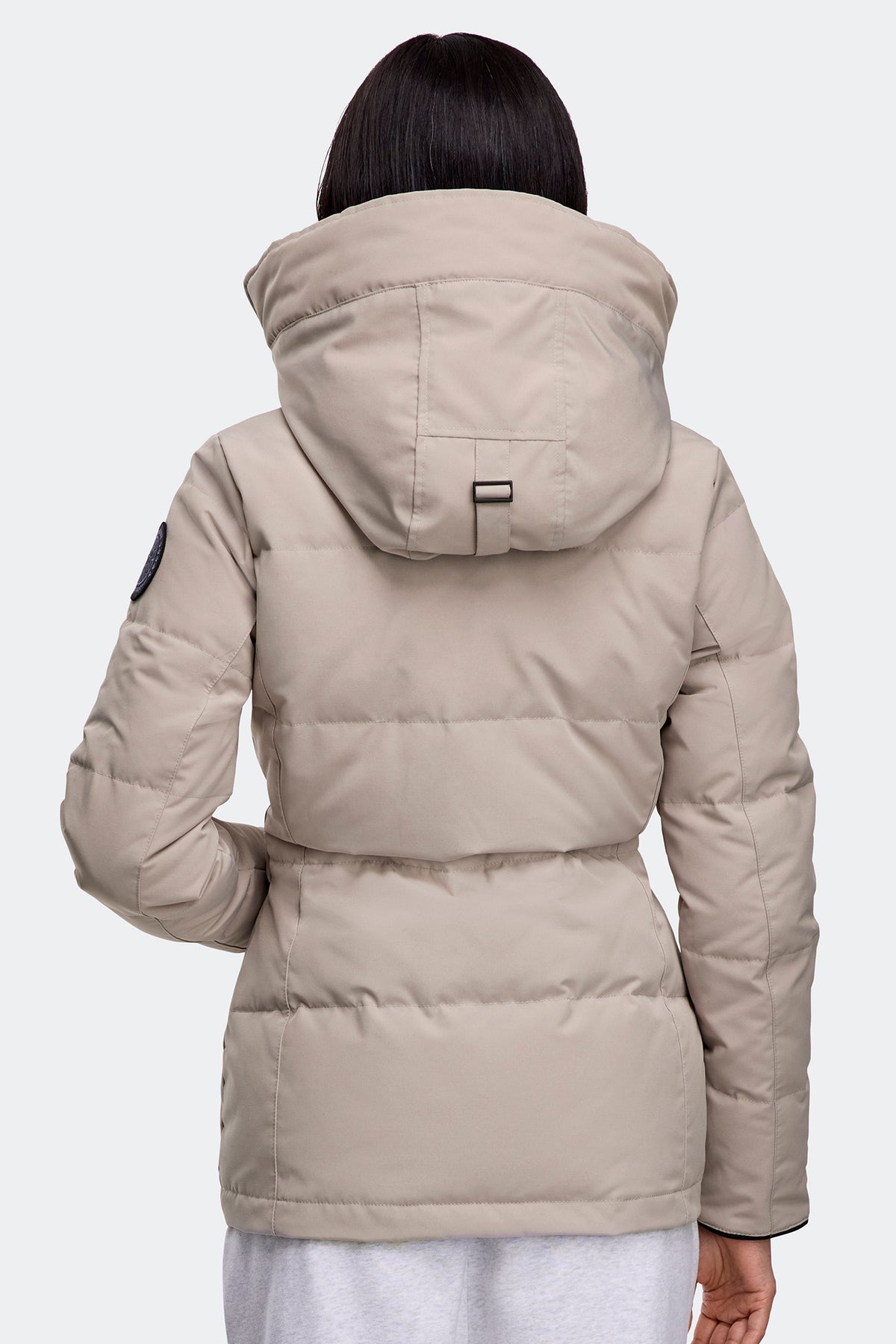 Chelsea Parka Black Disc - Limestone 9432 - on_back_01