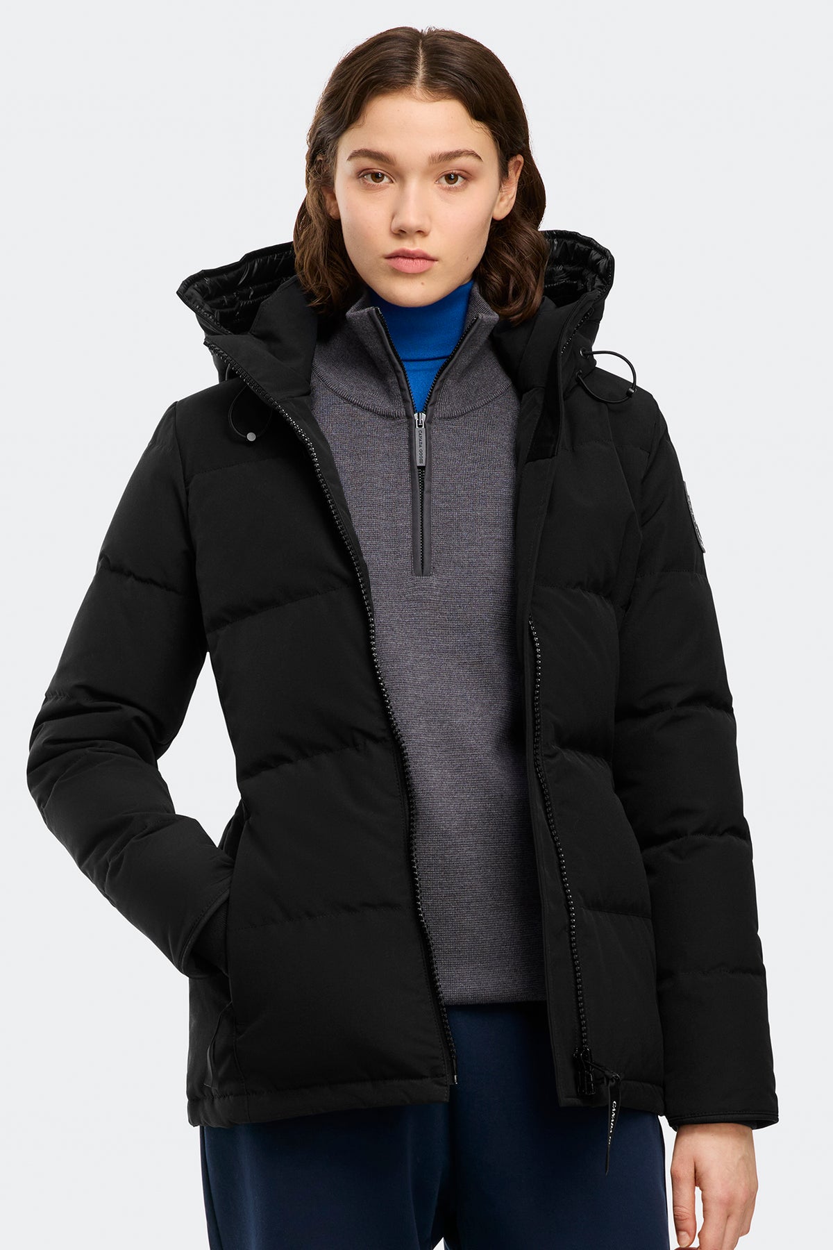 Chelsea Parka - Black 9061 - on_front_01