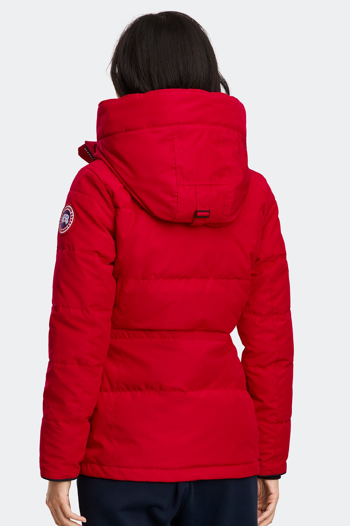 Chelsea Parka - Carmine Red 9839 - on_back_01
