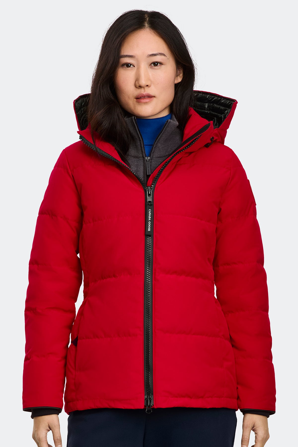 Chelsea Parka - Carmine Red 9839 - on_front_closed_01