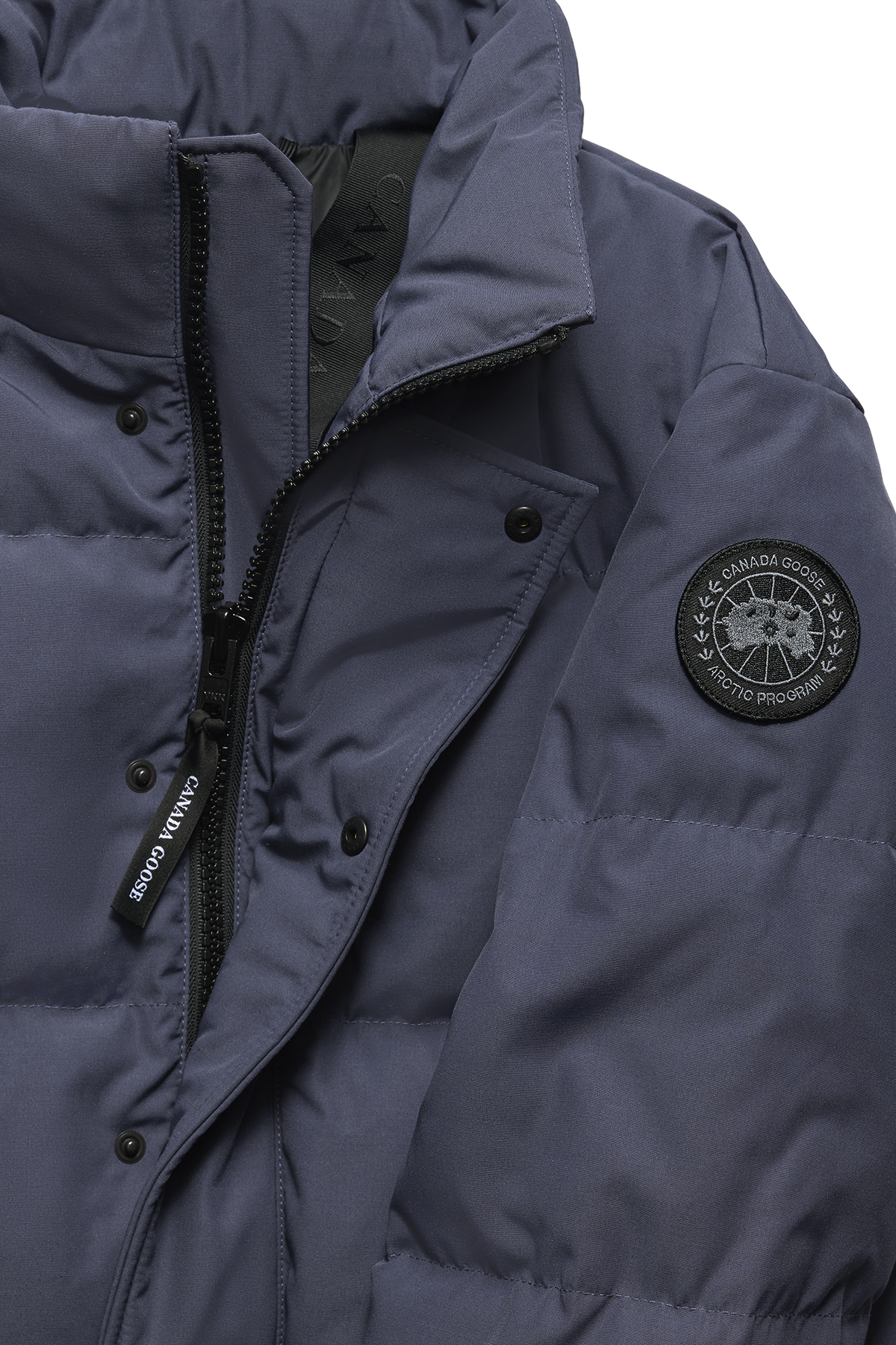 Bayview Parka Black Disc - Dusk Blue 9128 - off_detail_01