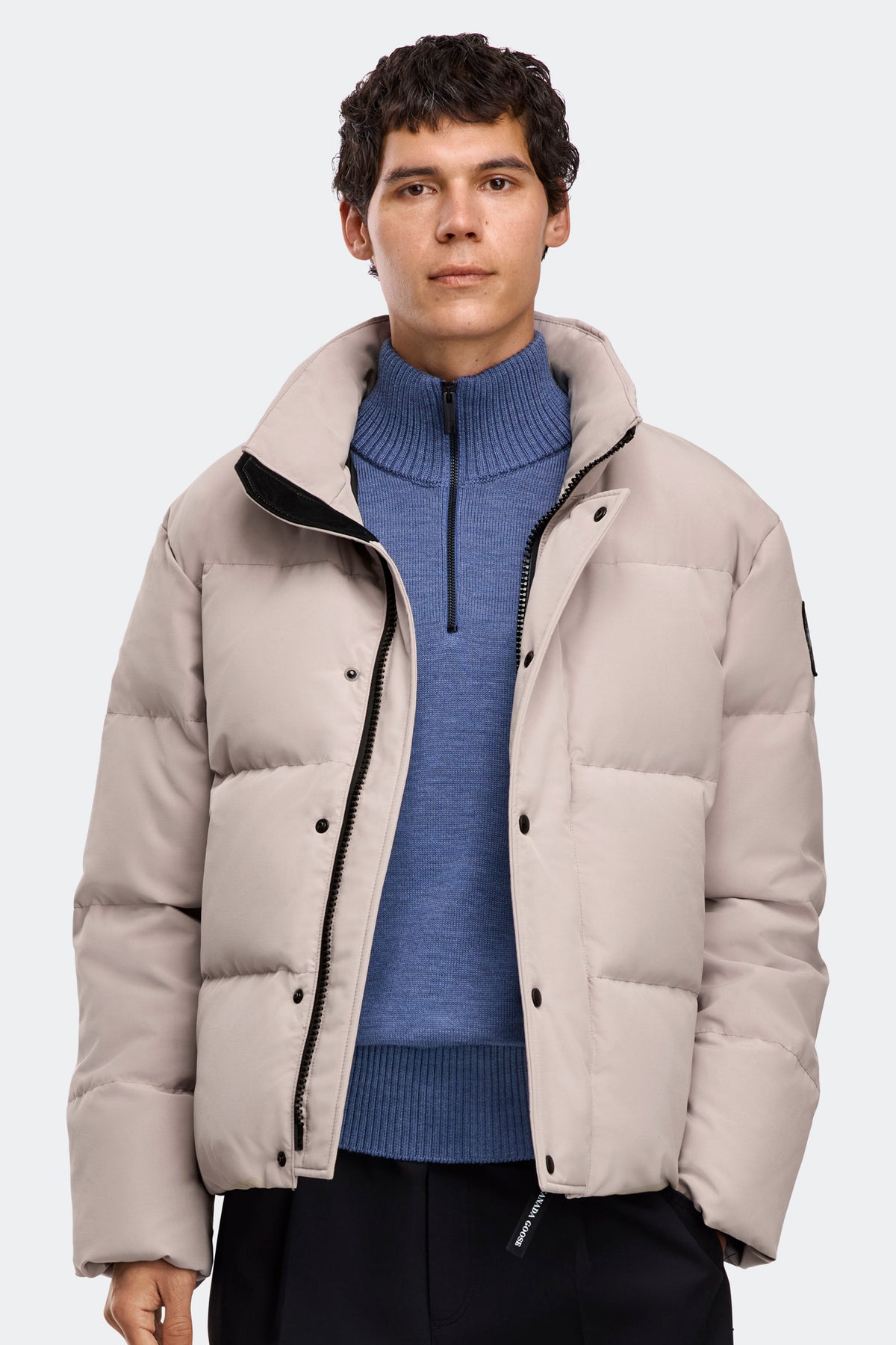Bayview Parka Black Disc - Limestone 9432 - on_front_01