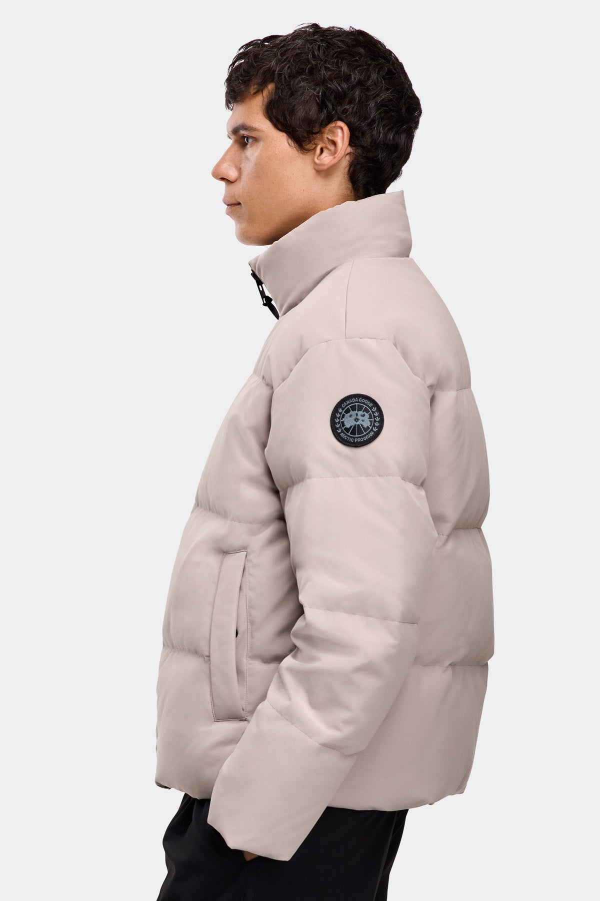 Bayview Parka Black Disc - Limestone 9432 - on_side_01
