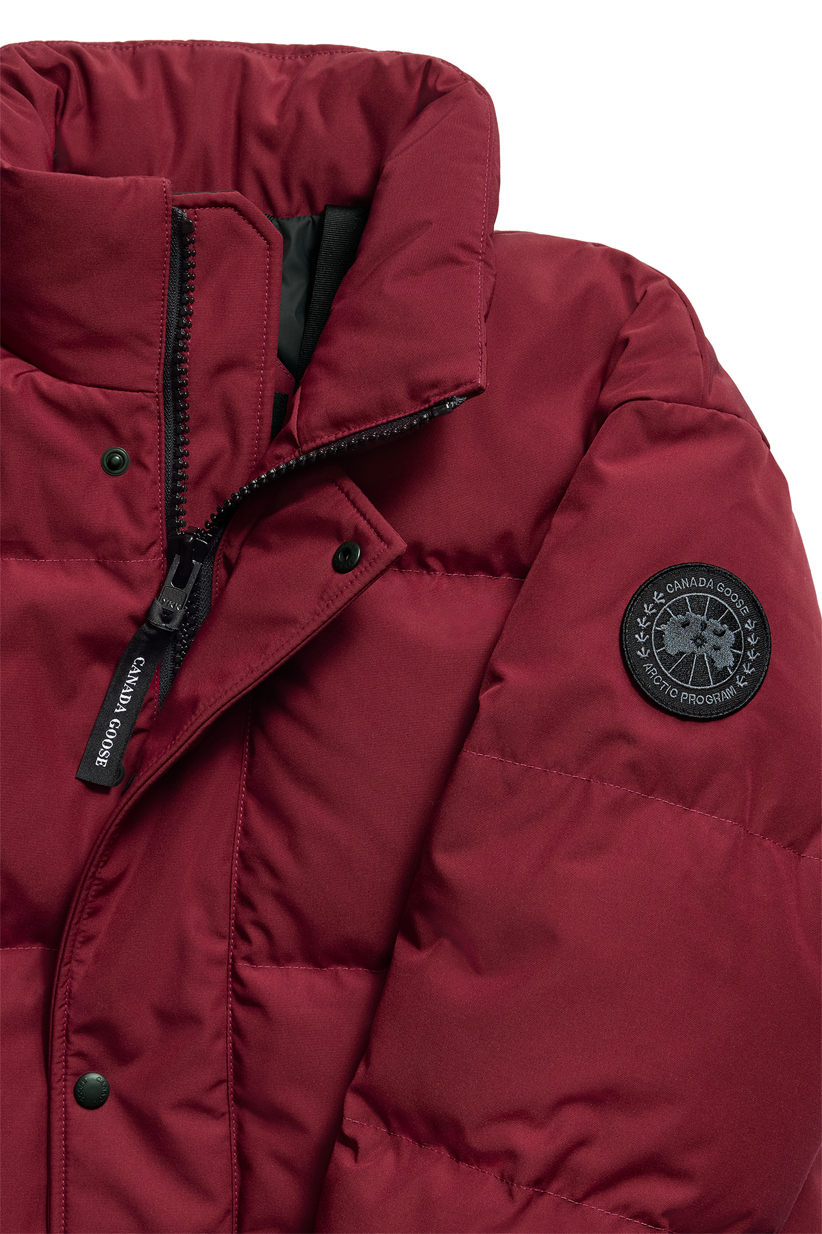 Bayview Parka Black Disc - Burnt Vermillion 9601 - off_detail_01