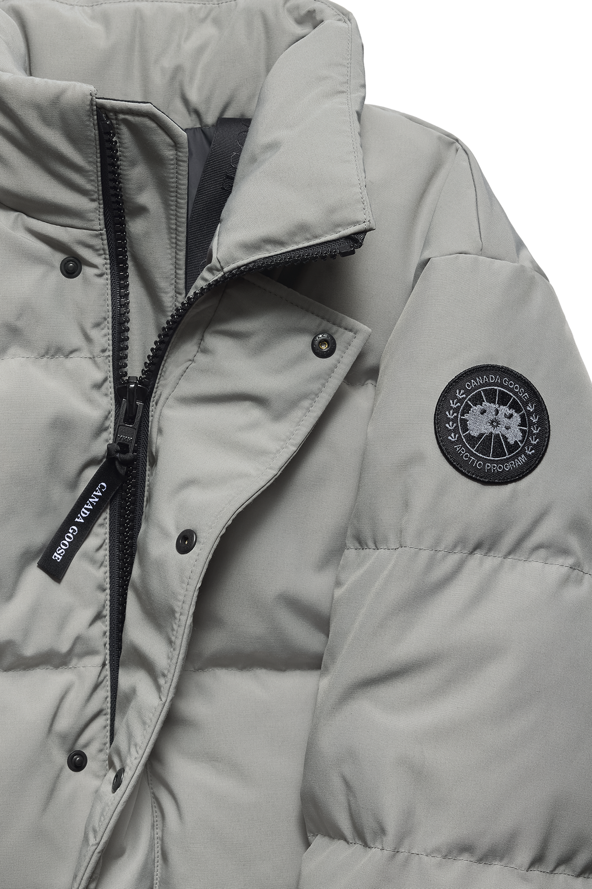 Bayview Parka Black Disc - Stratus Grey 9838 - off_detail_01