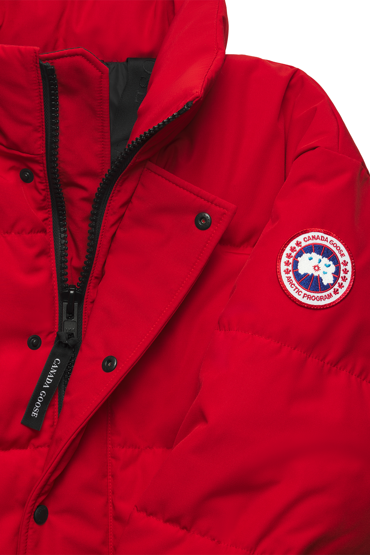Bayview Parka - Carmine Red 9839 - off_detail_01