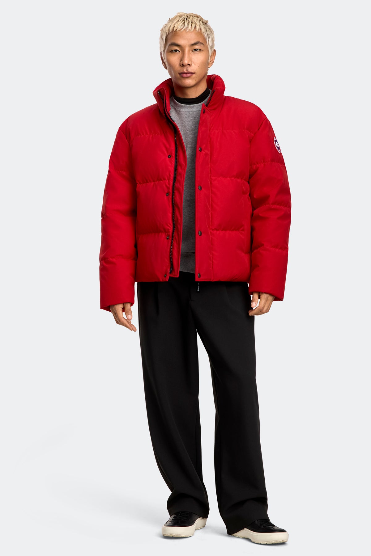 Bayview Parka - Carmine Red 9839 - on_full_body_01