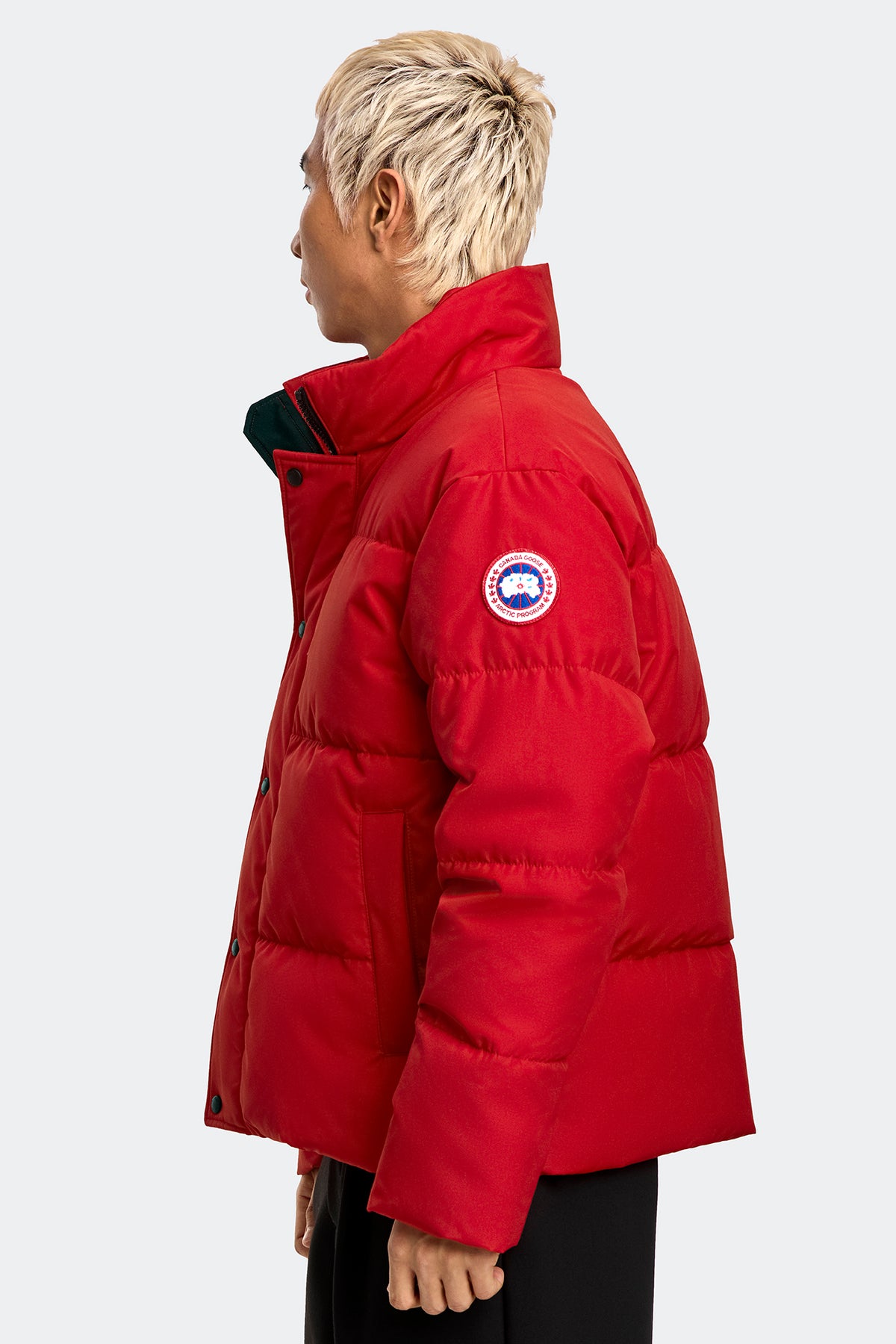 Bayview Parka - Carmine Red 9839 - on_side_01
