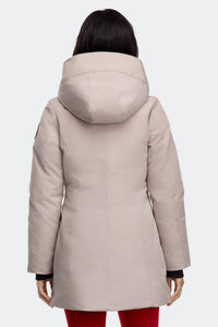 Leslie Parka Black Disc - Limestone 9432 - on_back_01