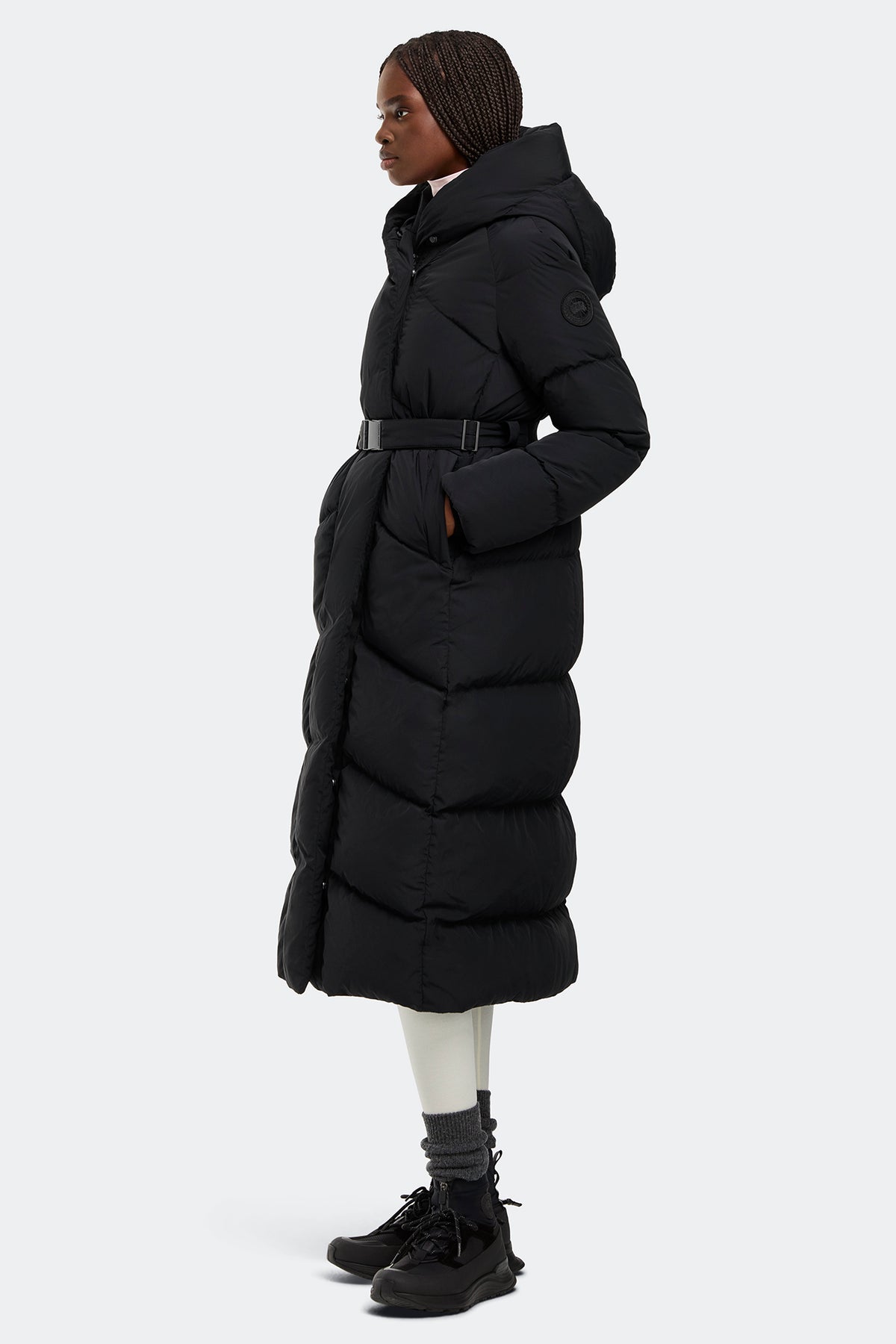 Marlow Parka - Black 9061 - on_side_01