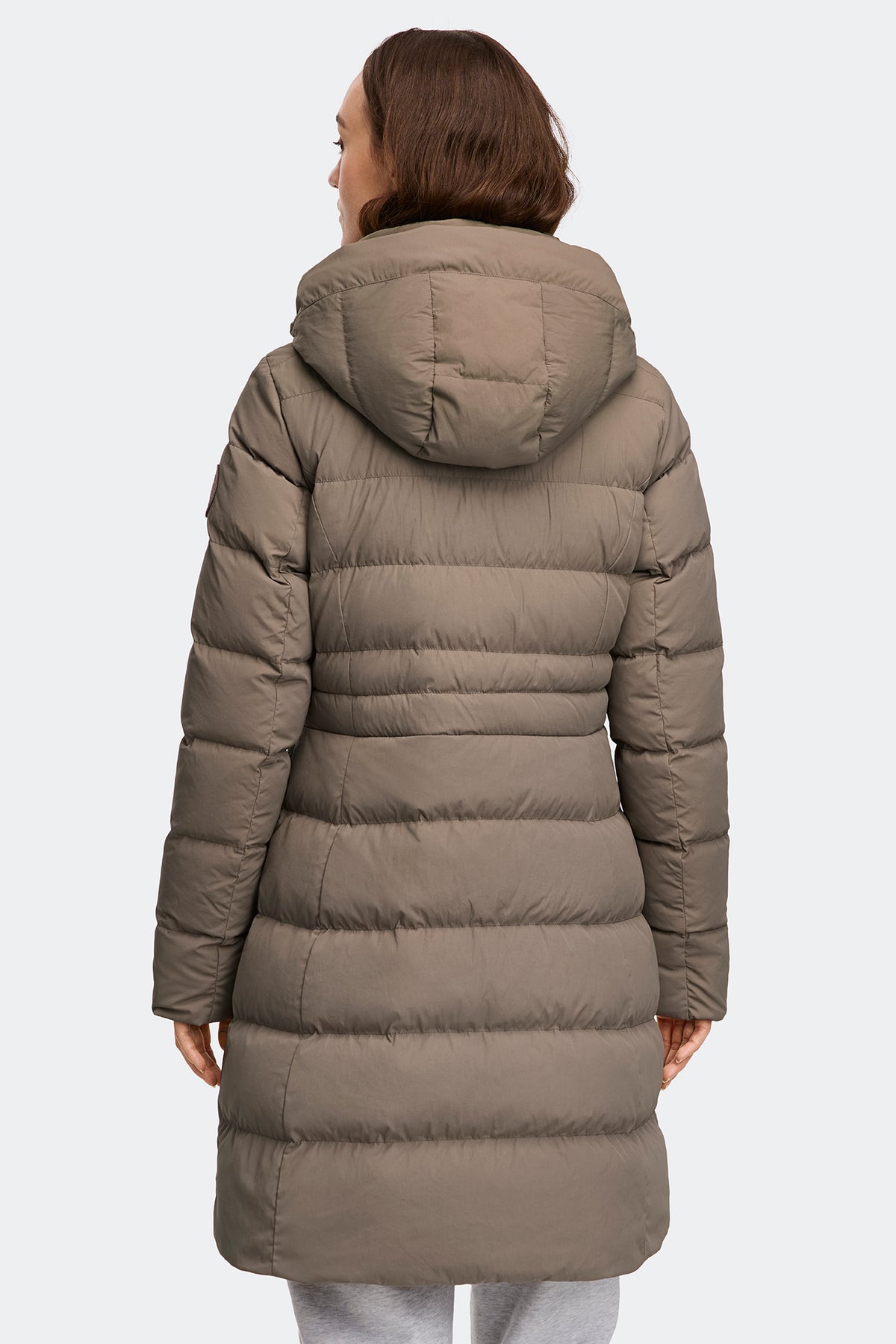 Aurora Parka - Taupe Grey 9394 - on_back_02