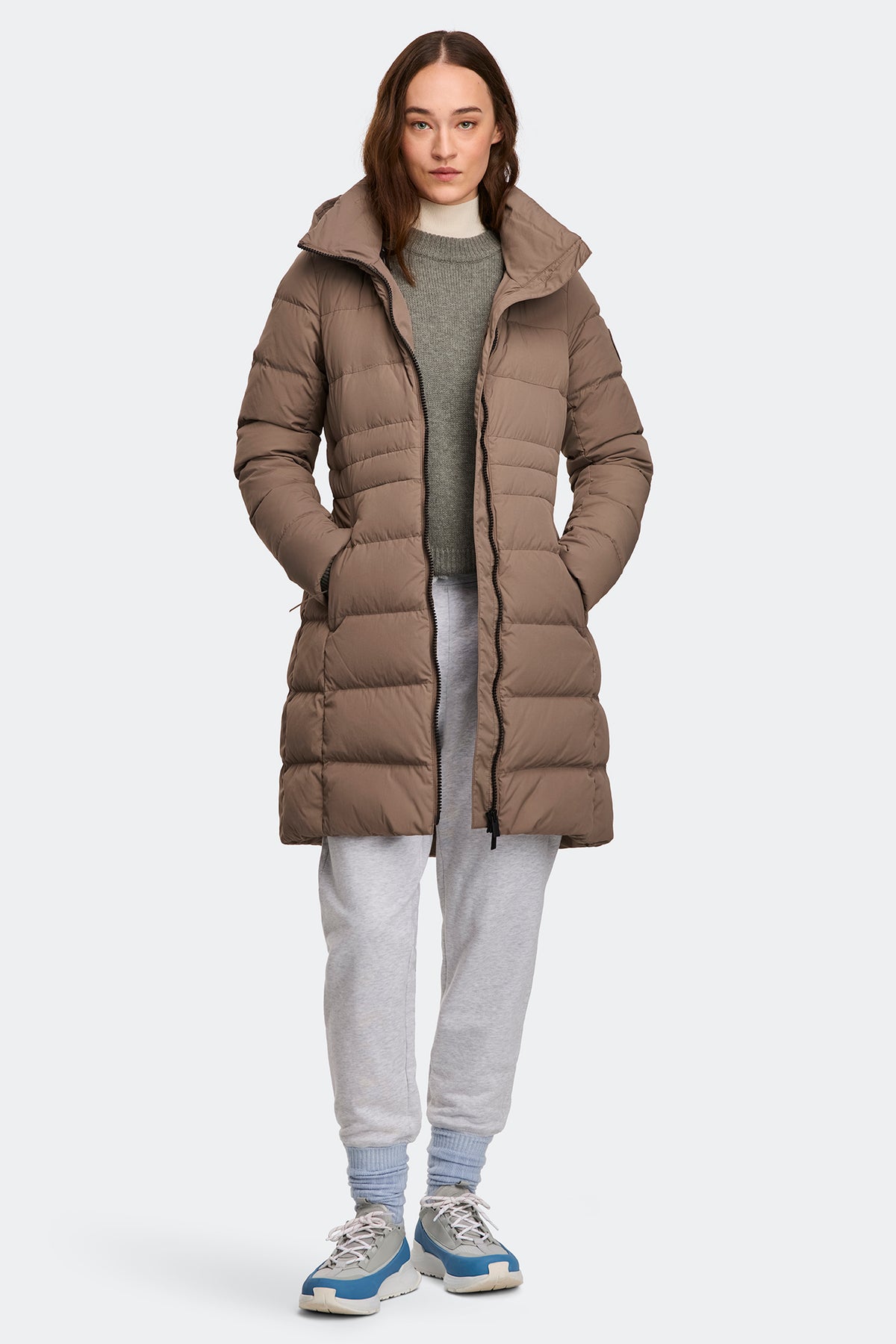 Aurora Parka - Taupe Grey 9394 - on_full_body_01