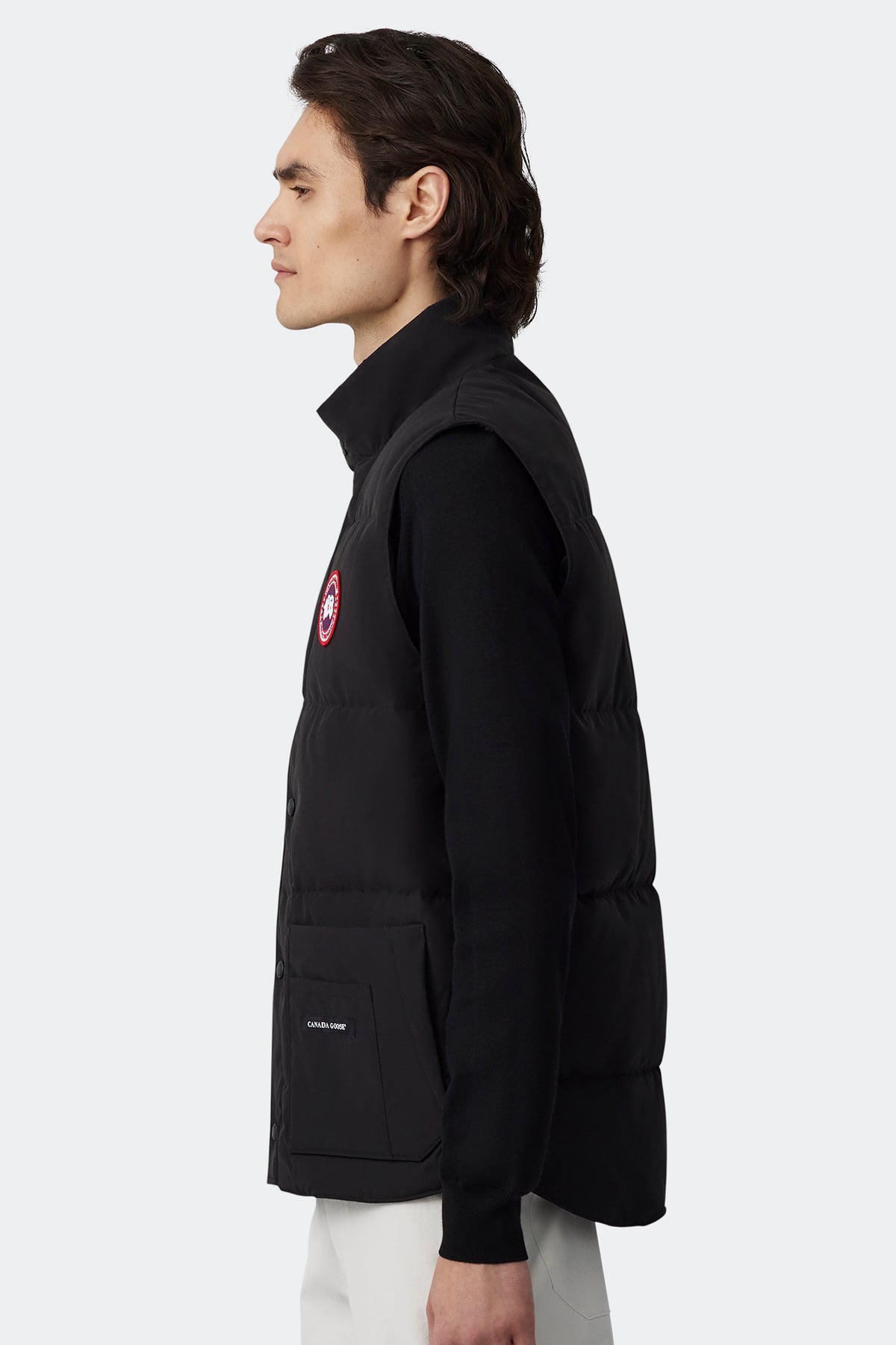 Freestyle Crew Vest - Black 61 - on_side_01