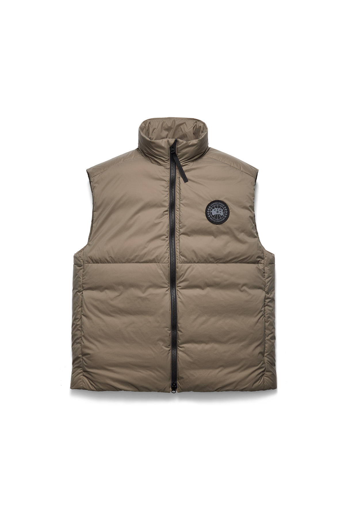 Lodge Vest Black Disc - Taupe Grey 9394 - off_flat_lay_01
