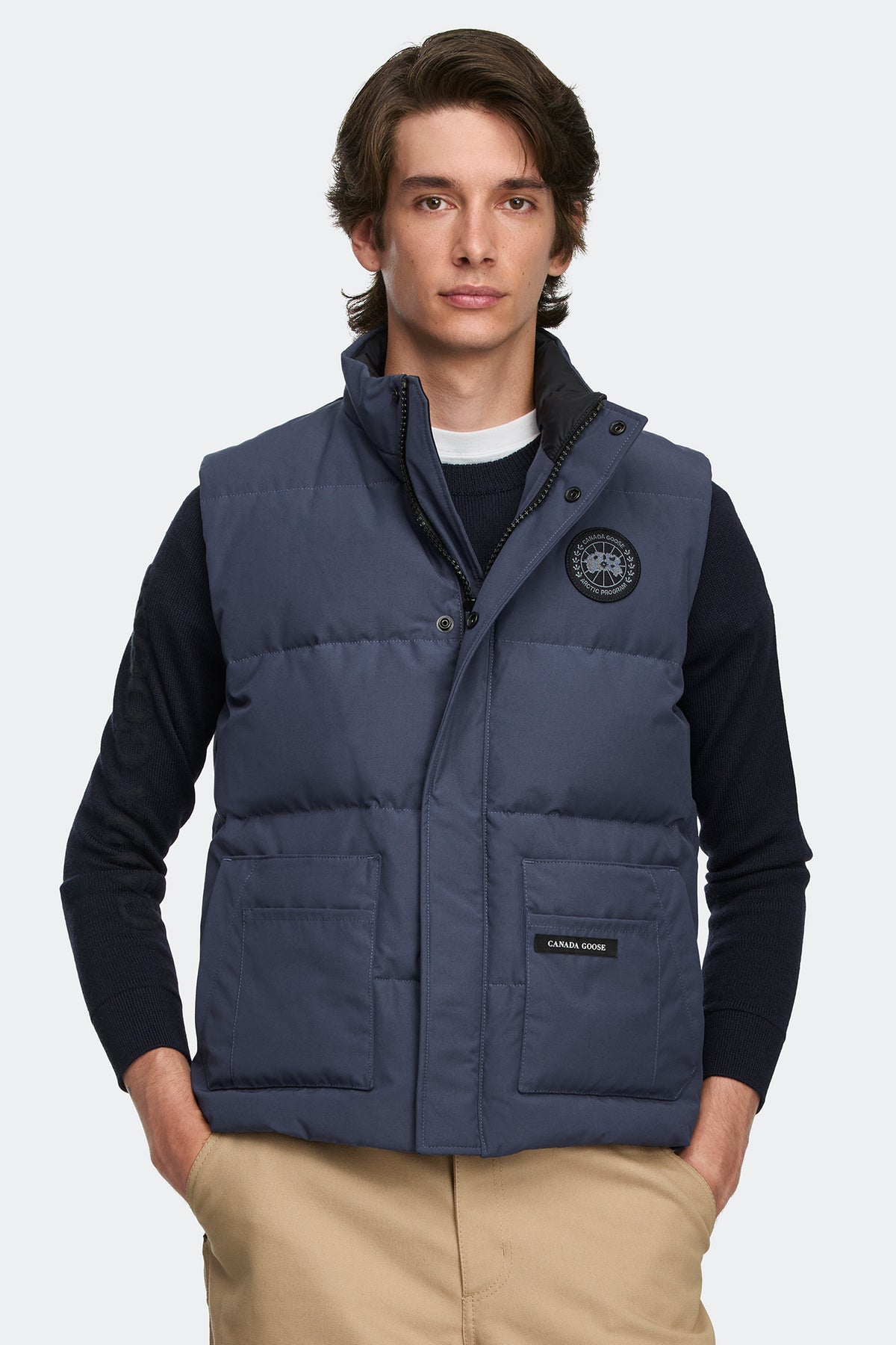 Legacy Freestyle Vest Black Disc - Dusk Blue 9128 - on_front_closed_01
