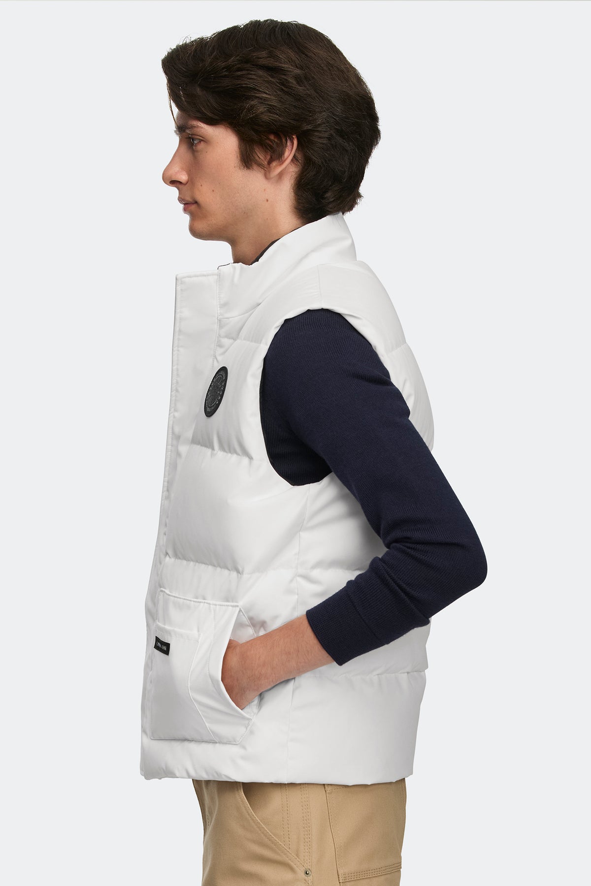 Legacy Freestyle Vest Black Disc - Optic White 9227 - on_side_01