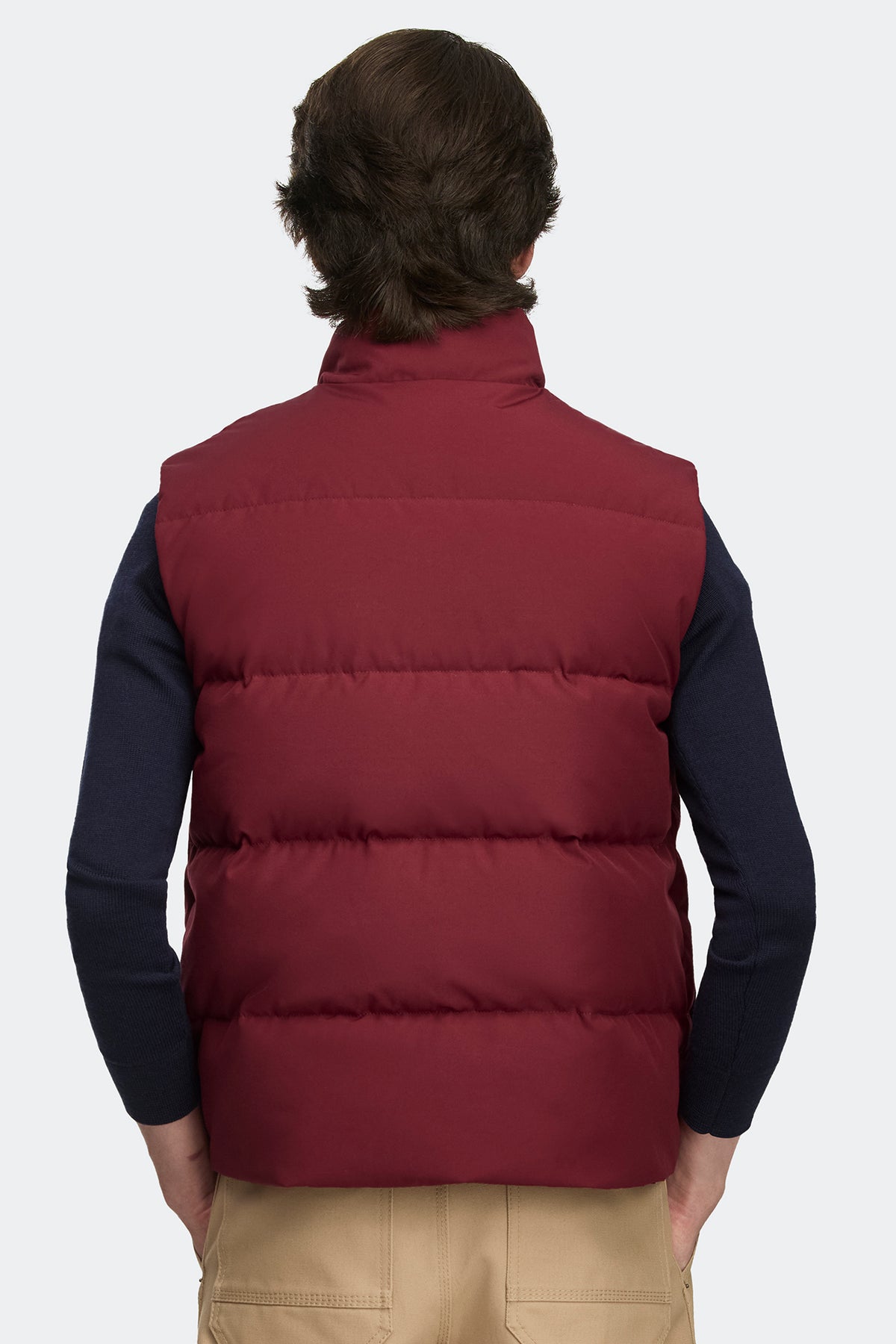 Legacy Freestyle Vest Black Disc - Burnt Vermillion 9601 - on_back_01