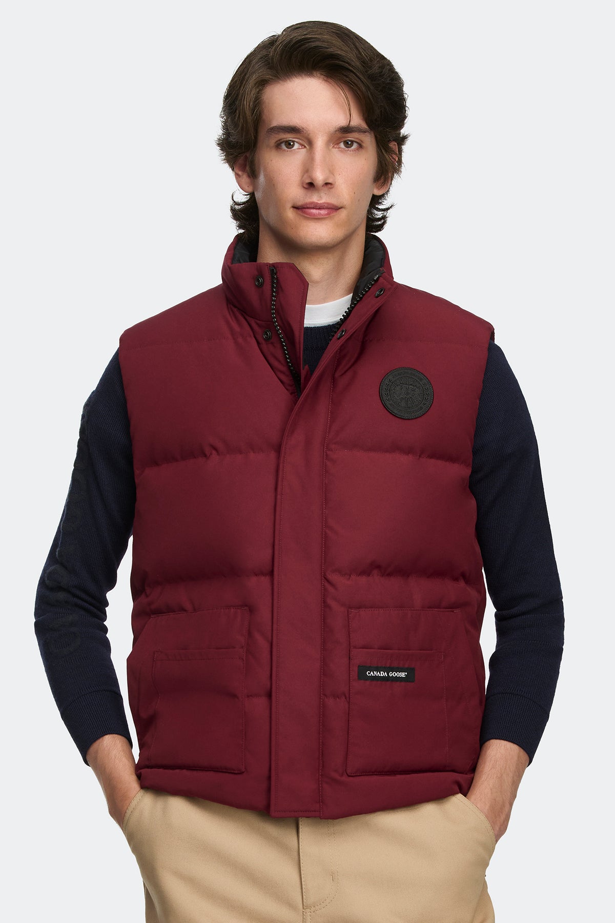 Legacy Freestyle Vest Black Disc - Burnt Vermillion 9601 - on_front_closed_01