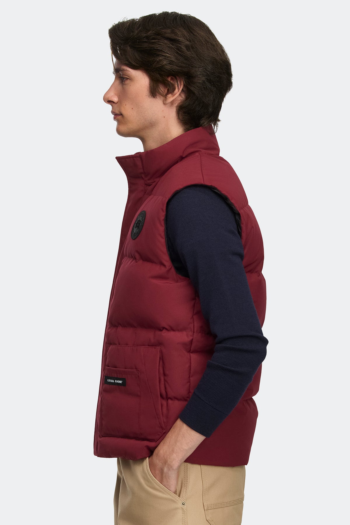 Legacy Freestyle Vest Black Disc - Burnt Vermillion 9601 - on_side_01