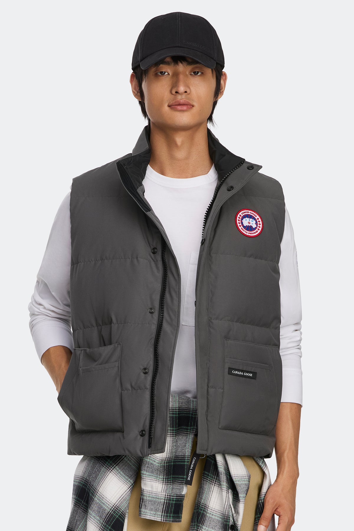 Legacy Freestyle Vest - Anchor Grey 9837 - on_front_01
