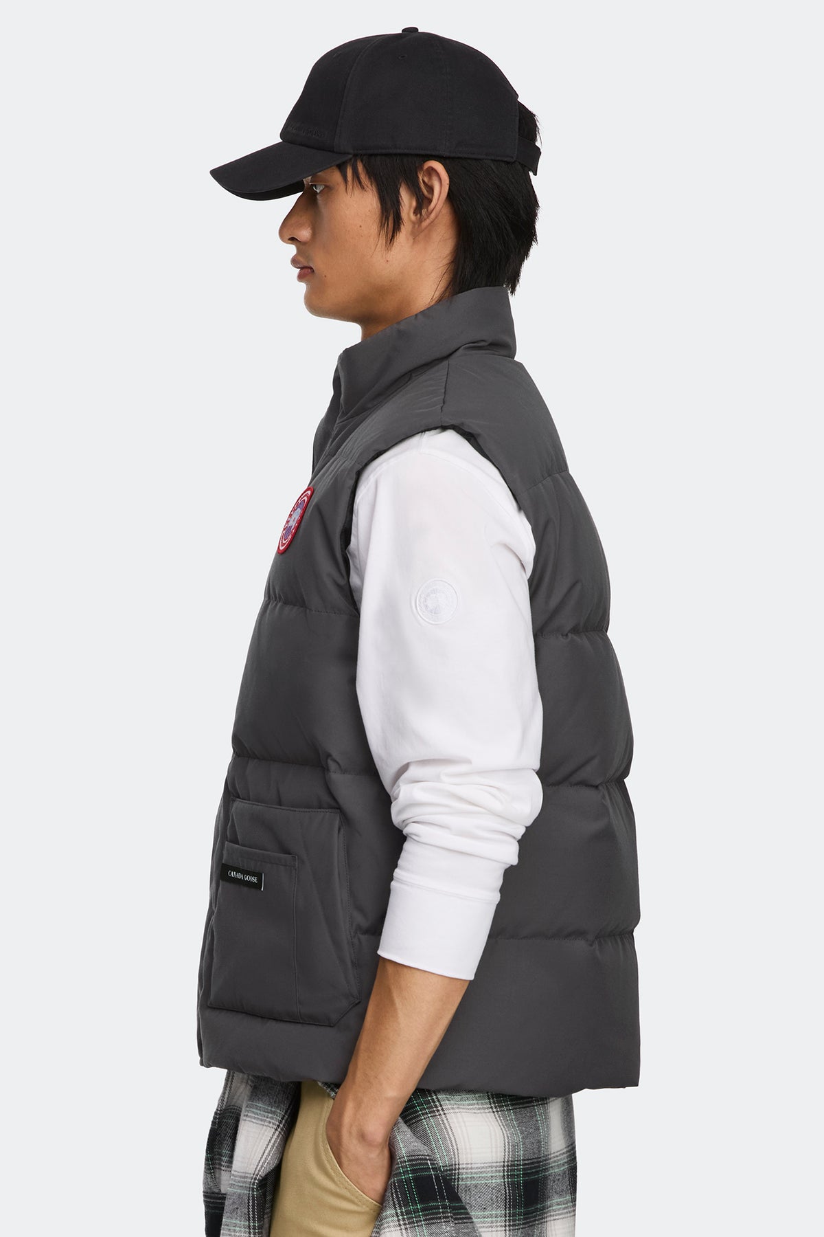 Legacy Freestyle Vest - Anchor Grey 9837 - on_side_01