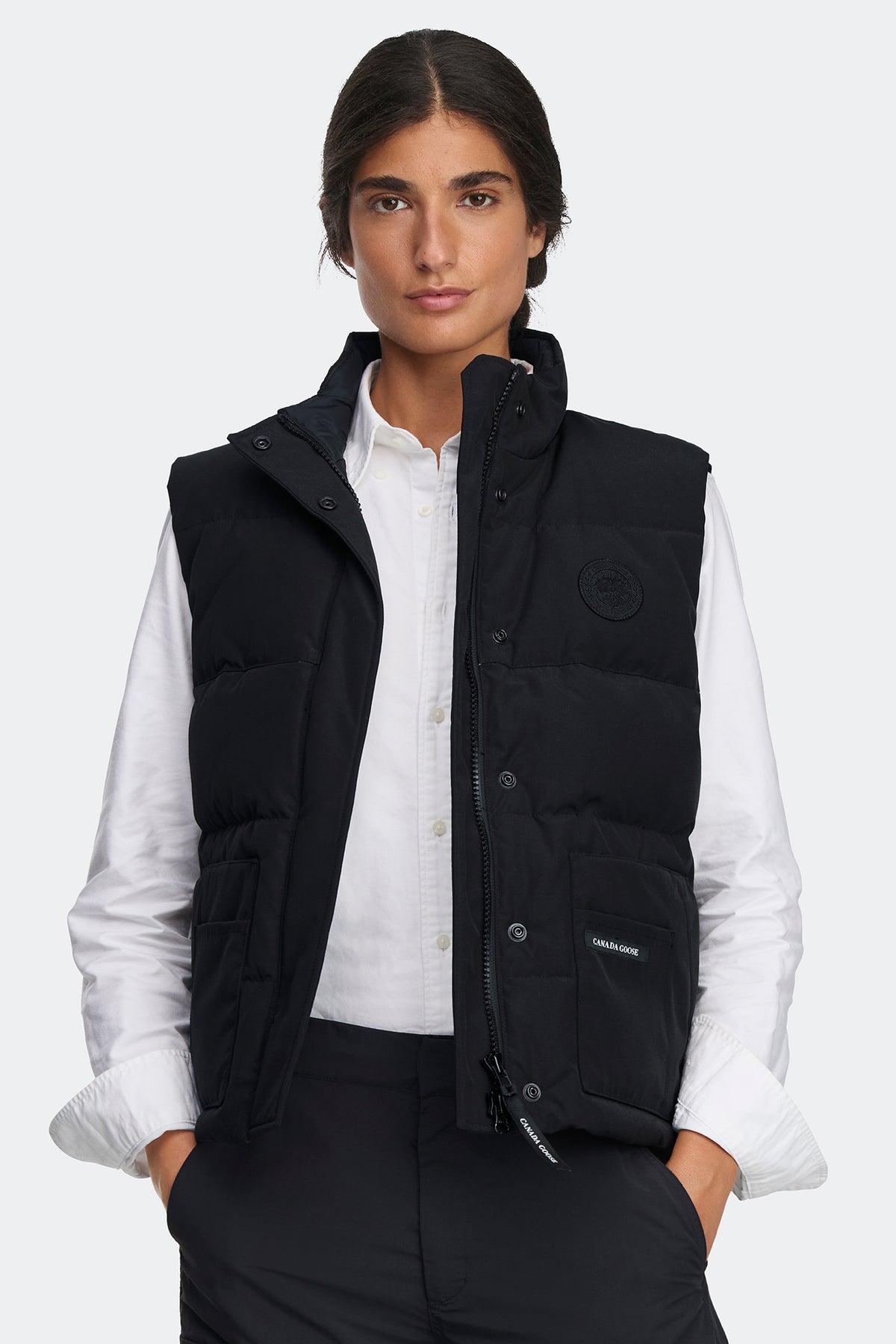 Legacy Freestyle Vest Tonal Disc - Black 9061 - on_front_01